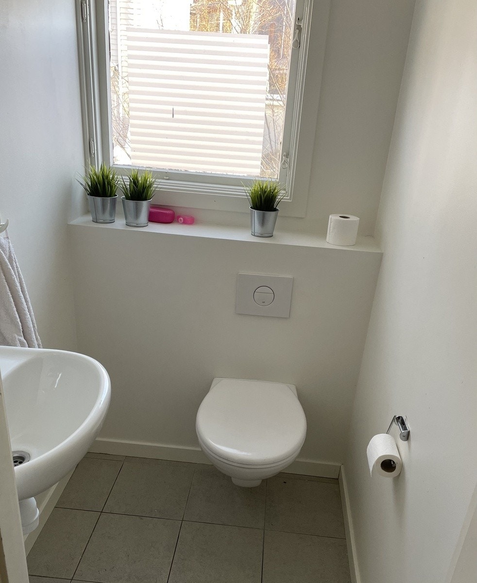 Renovert toalett Galleribilde