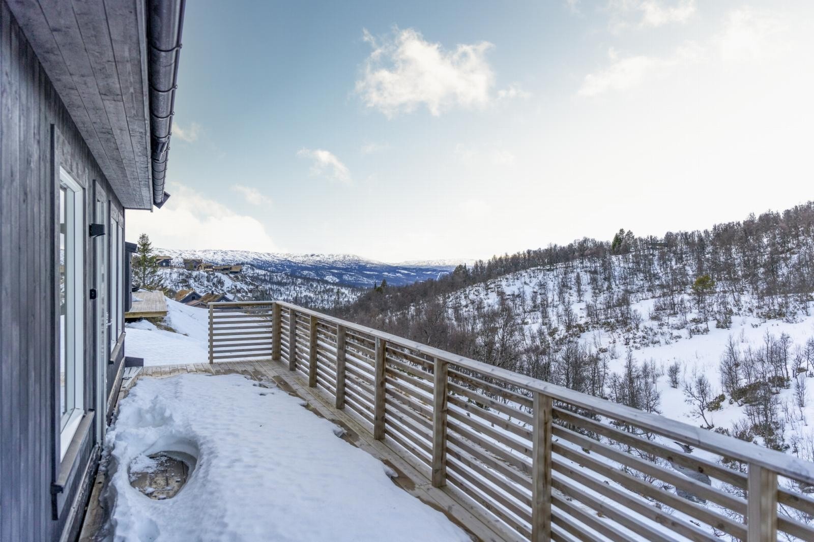 Vestvendt veranda Galleribilde