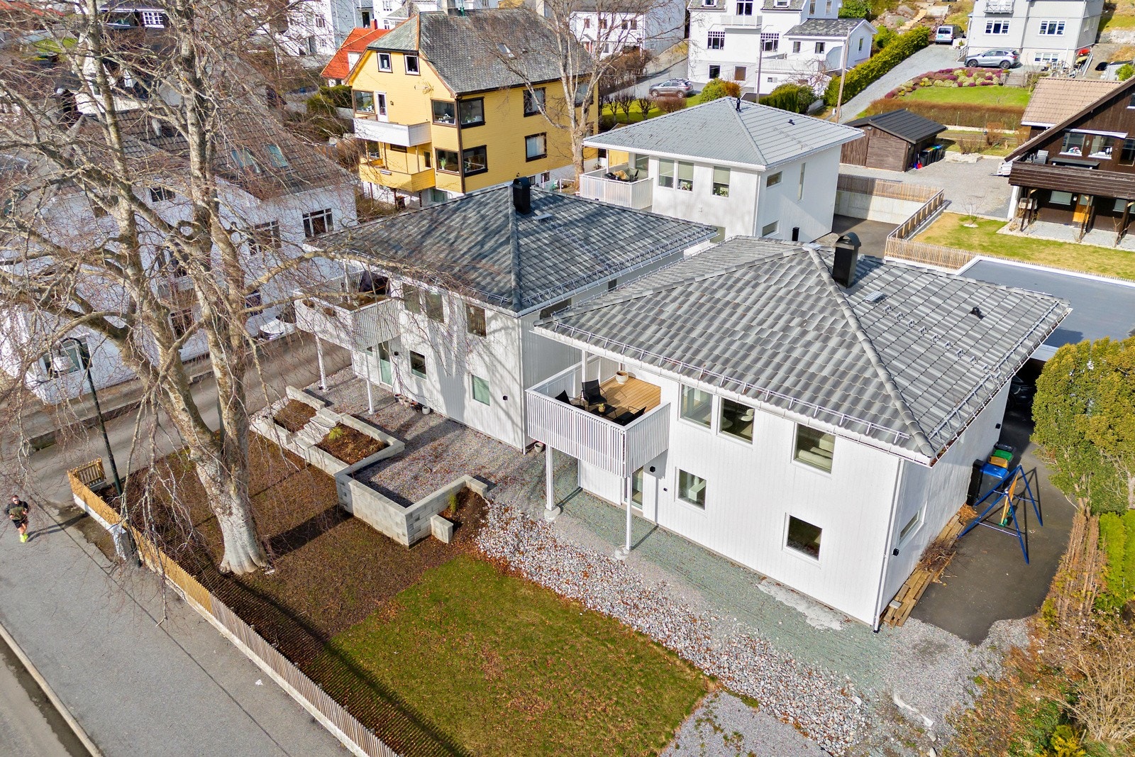 Enboligen fremstår som tilnærmet ny med lite slitasje. Galleribilde