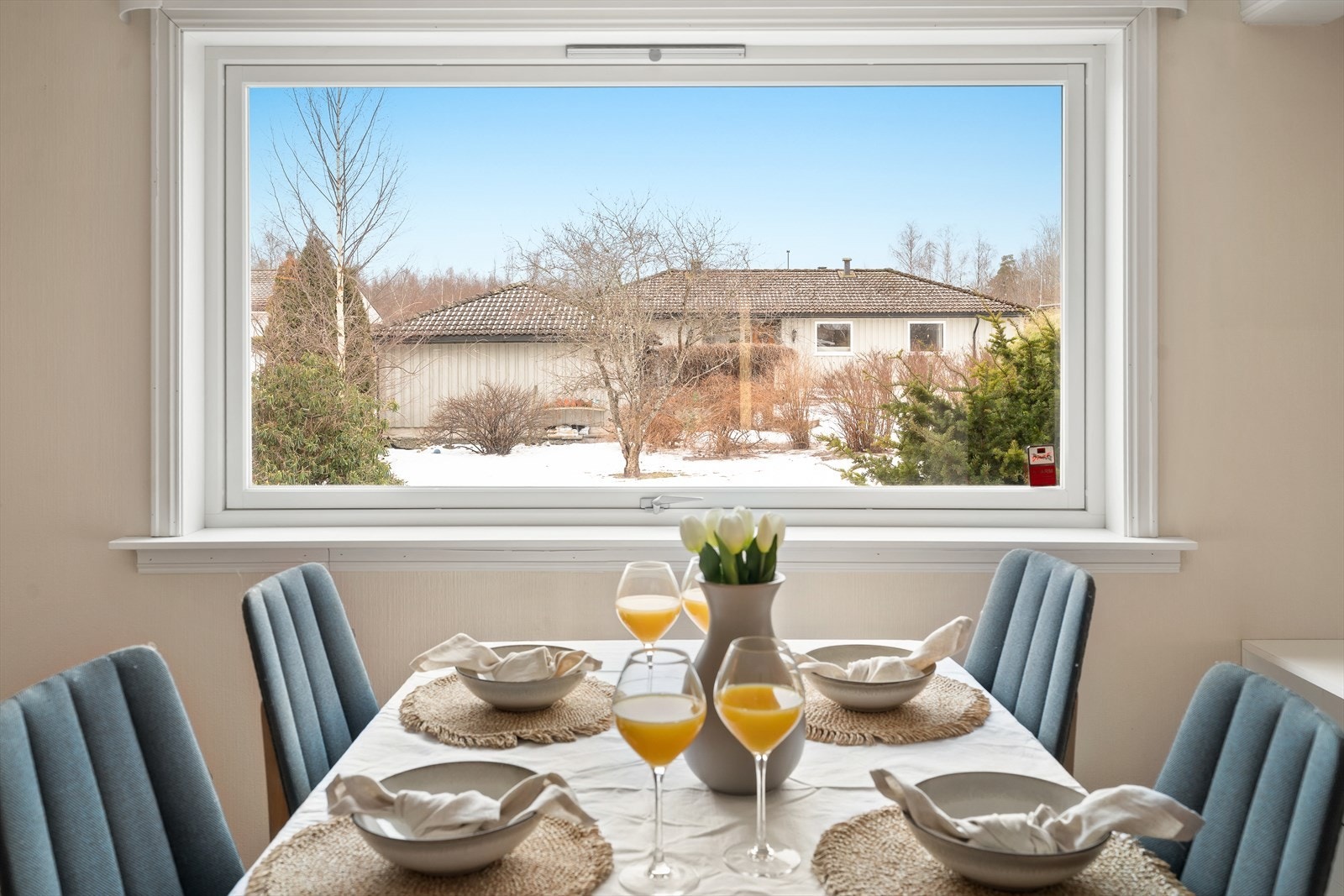 Det er god plass til spisestue Galleribilde