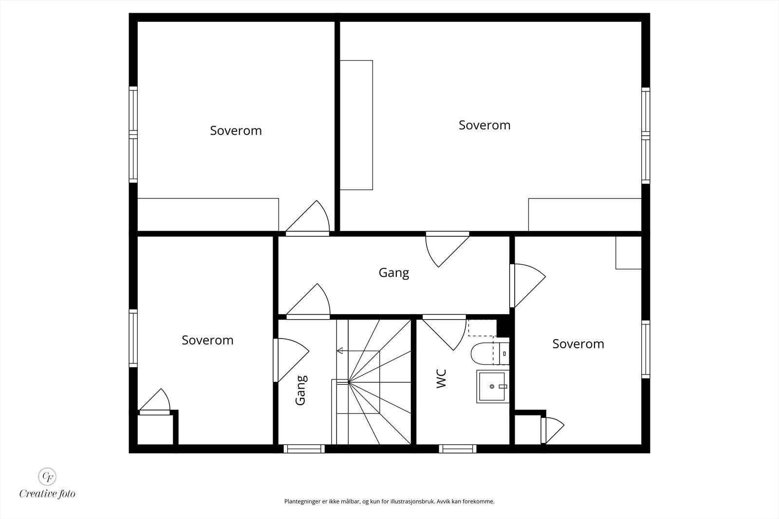 Boligens andre etasje Galleribilde