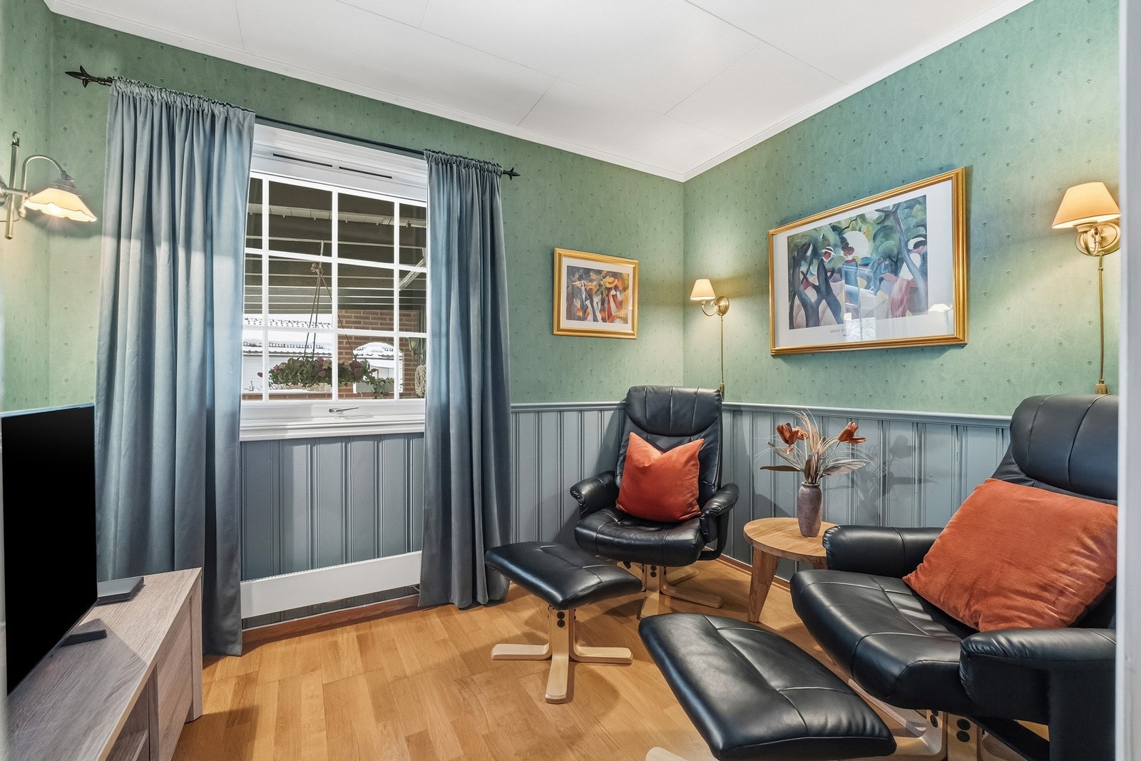 Soverom 3 egner seg godt som barnerom, gjesterom eller kontor - alt etter behov. Galleribilde