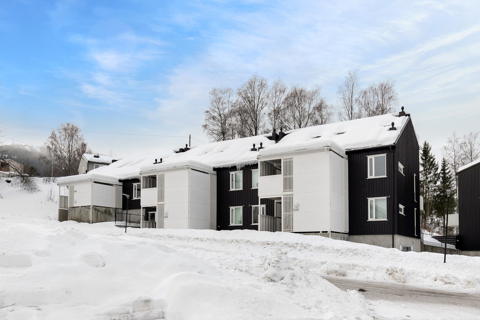 Utvendig fasade. Galleribilde