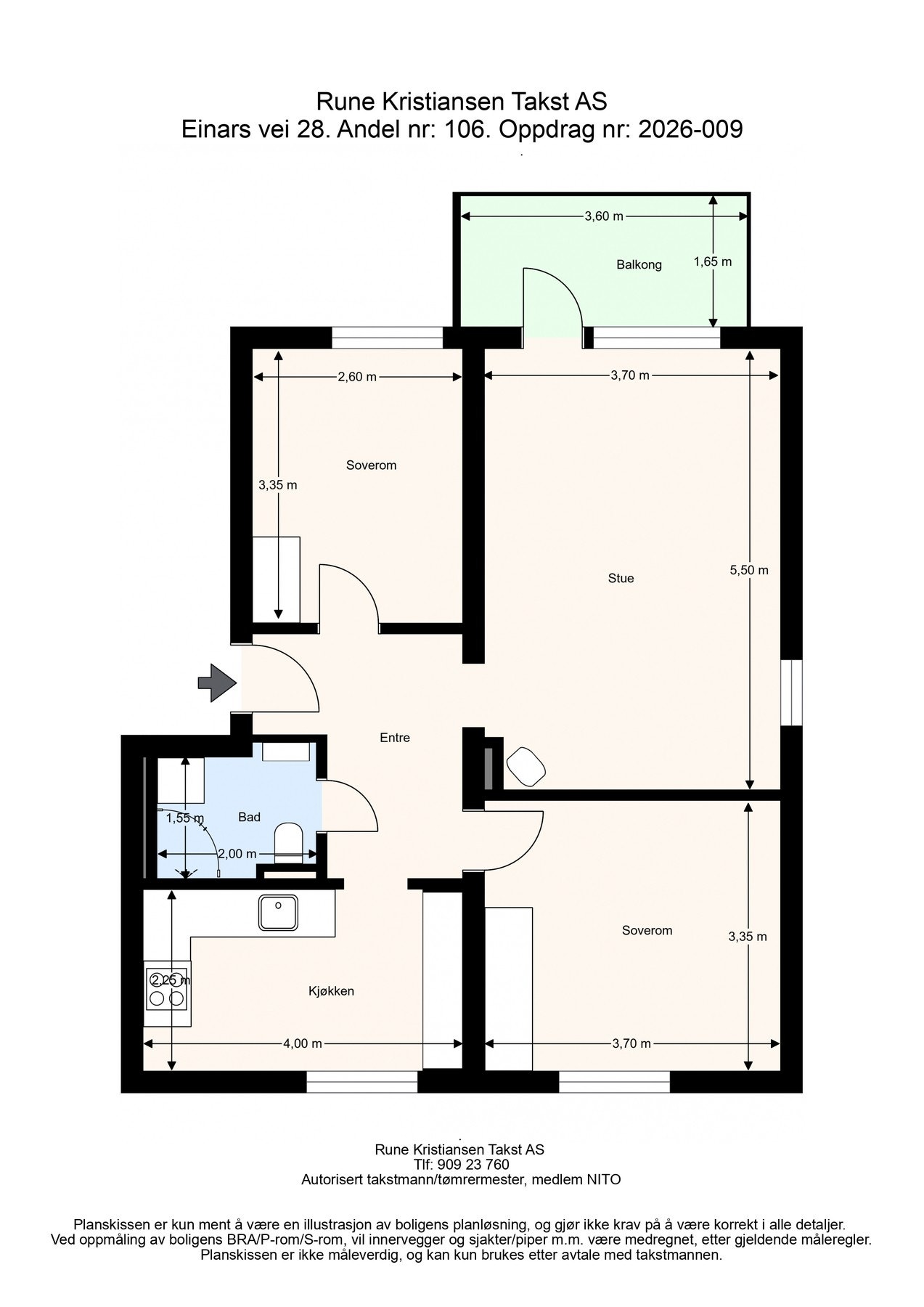 Plantegning - Ekstern lagringsplass med loftsbod på 3 kvm målbart areal (gulvareal større grunnet skråtak) , samt to kjellerboder på til sammen ca. 6 kvm. Galleribilde