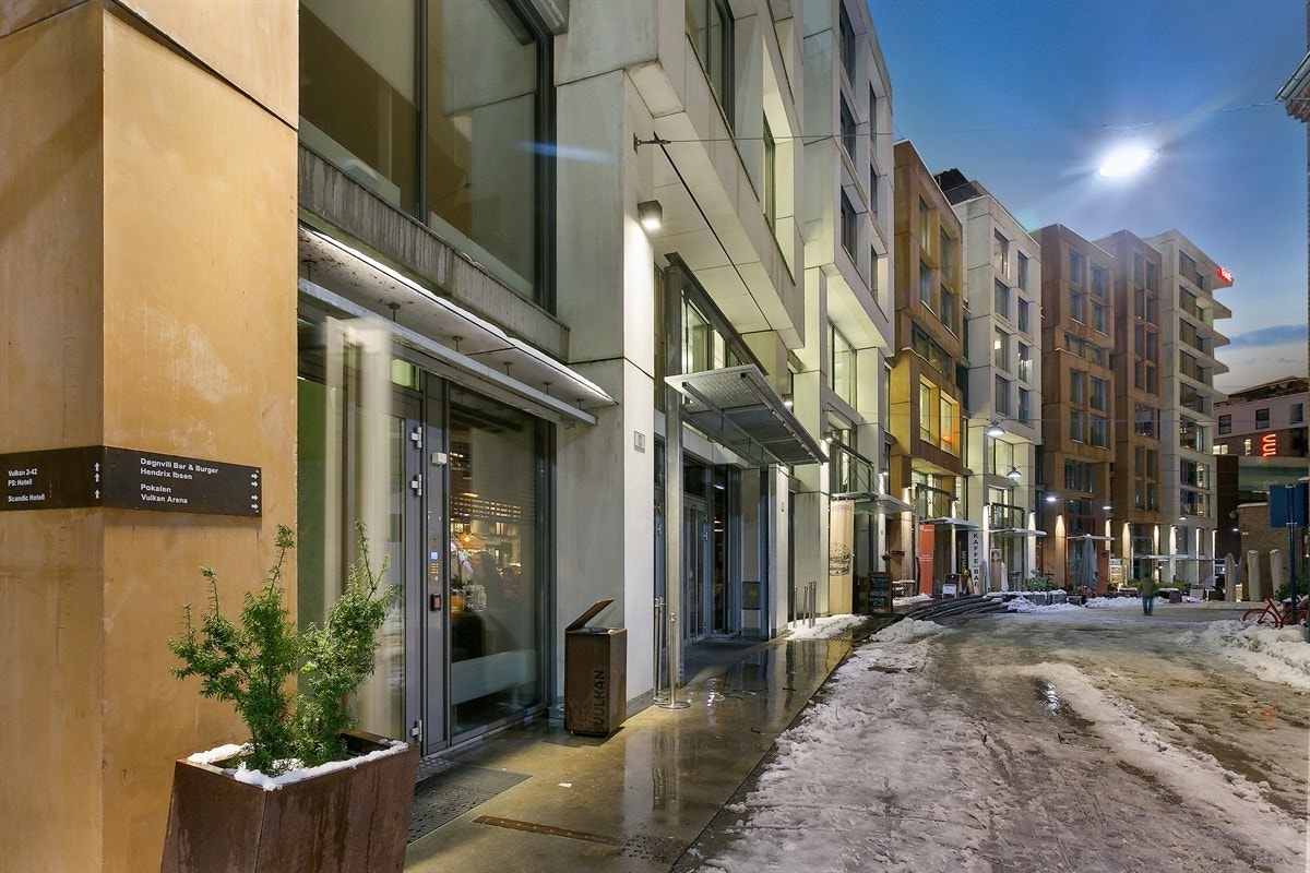 Delikat inngangsparti Galleribilde