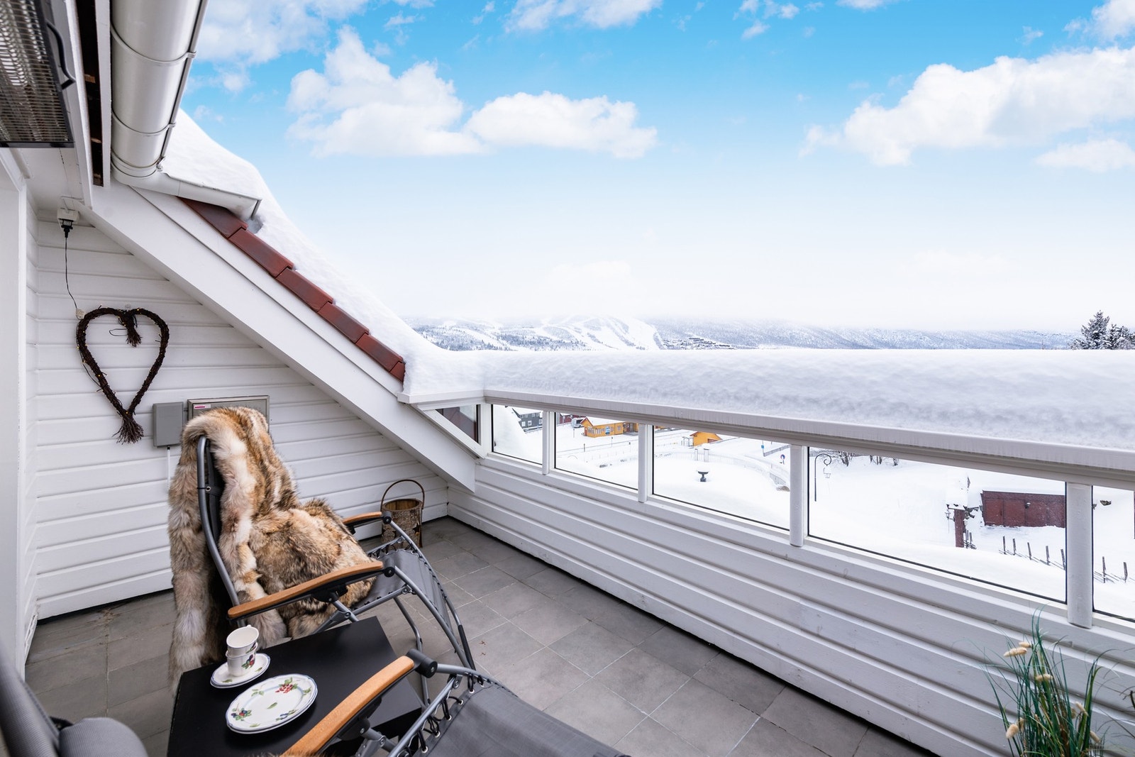 Fantastisk utsikt mot vest Galleribilde