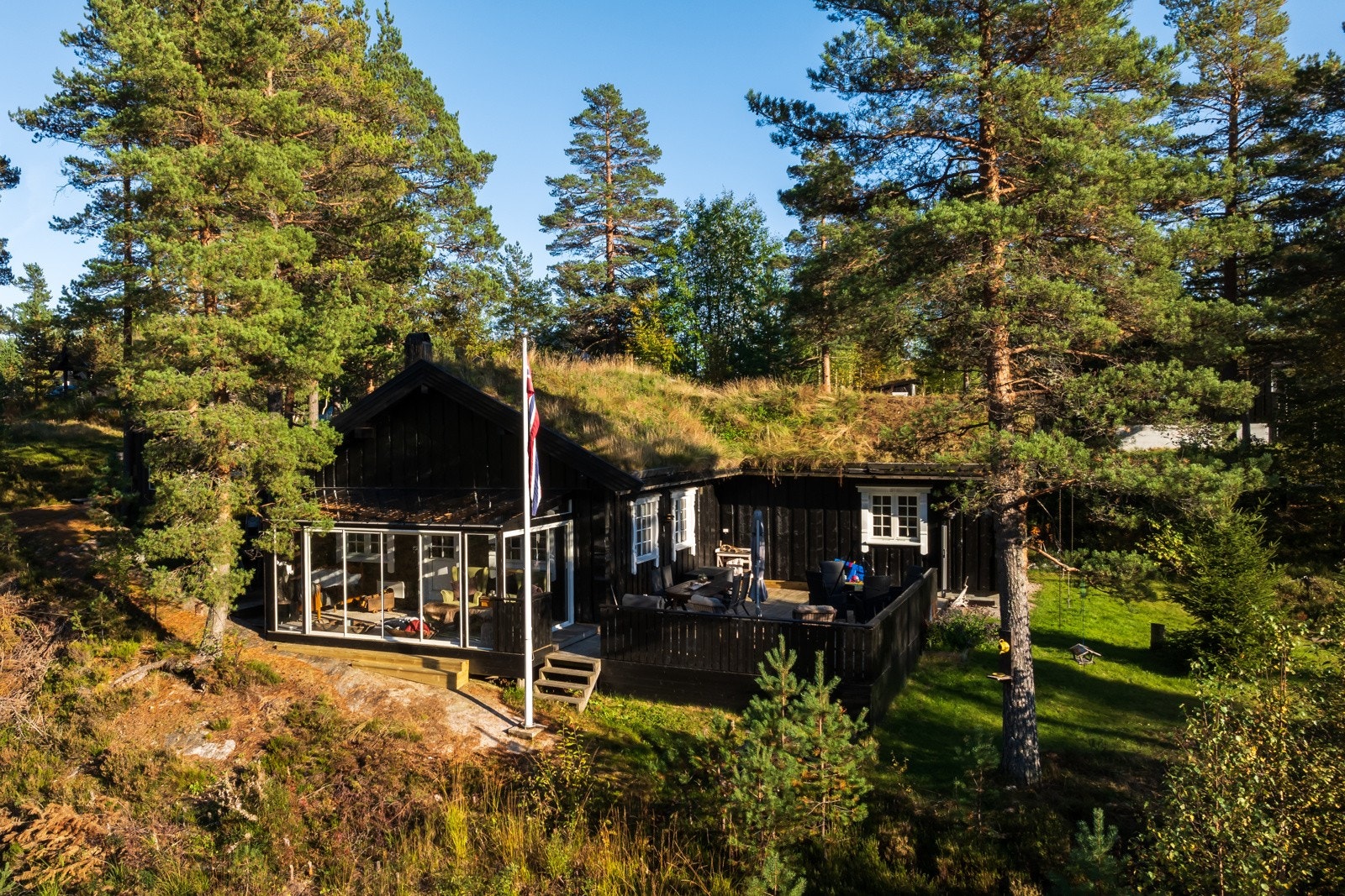 Hytta ligger solrikt til, med gode aktivitetstilbud både sommer og vinter. Det er flotte langrennsløyper og flere vann i nærheten. Galleribilde