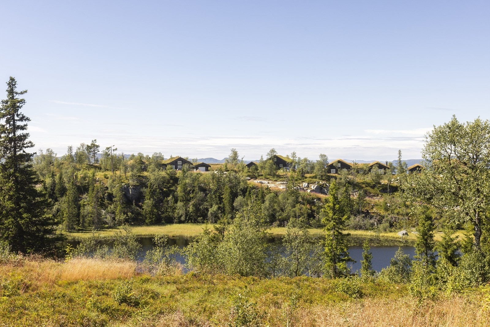 Nydelig utsikt fra terrassen! Galleribilde