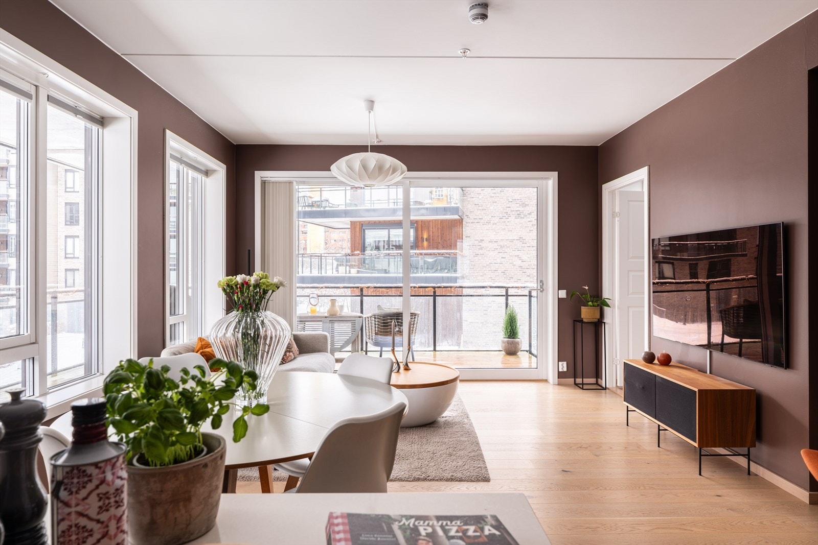 Det er spesielt god lydisolering og et stille bomiljø. Galleribilde