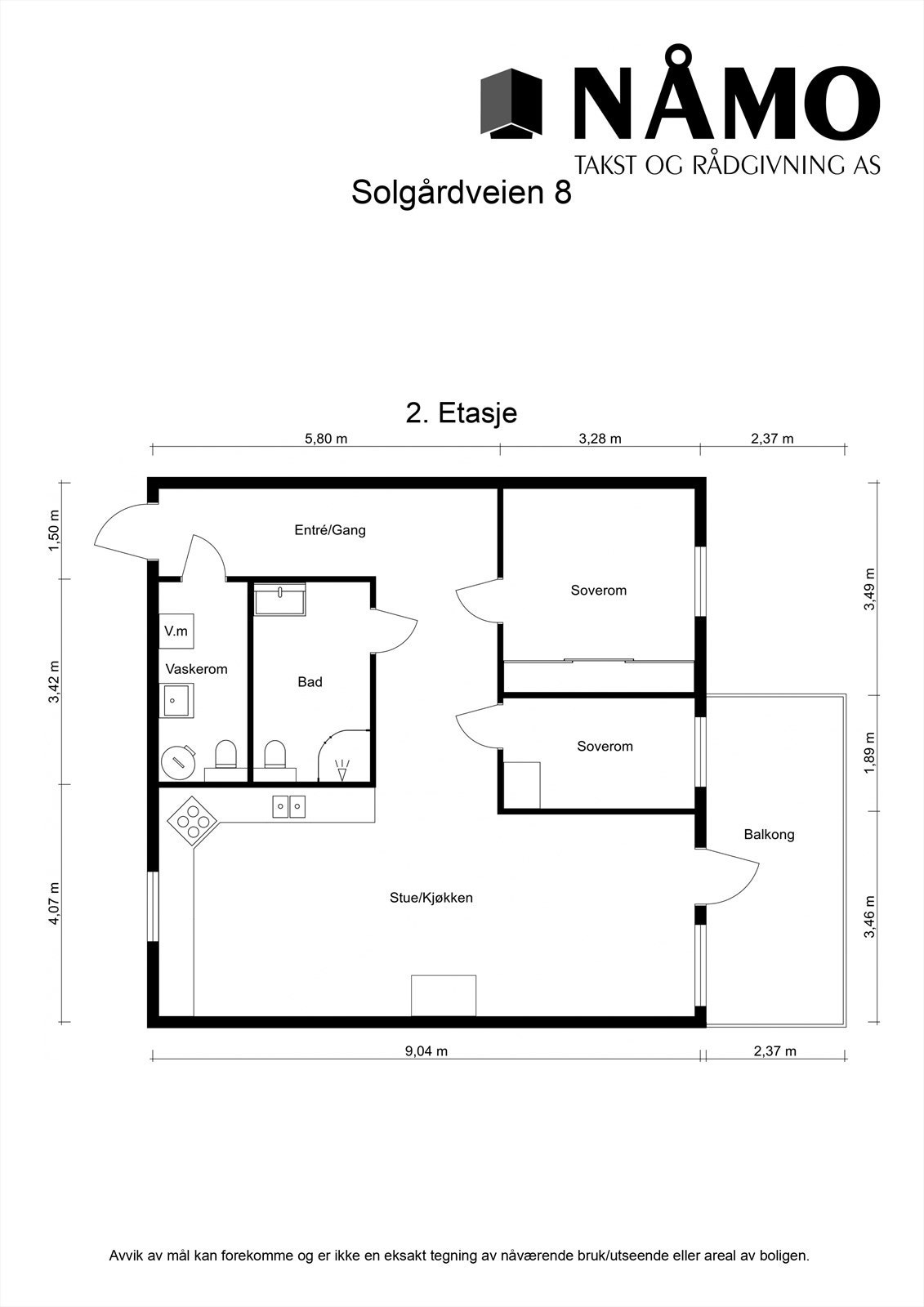 Plantegning. Galleribilde