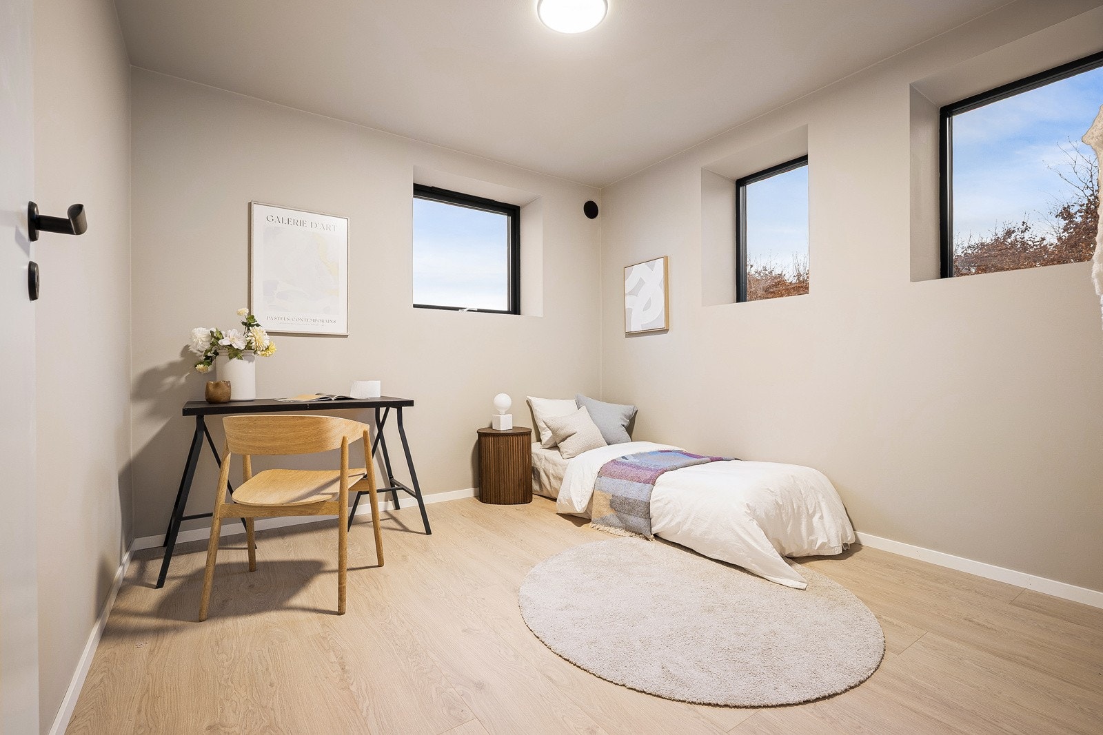 Det femte soverommer ligger i underetasjen Galleribilde