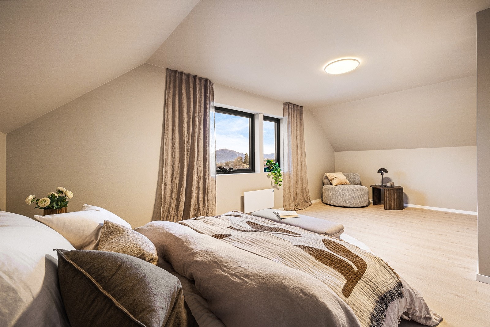 Det andre soverommet er meget romslig Galleribilde