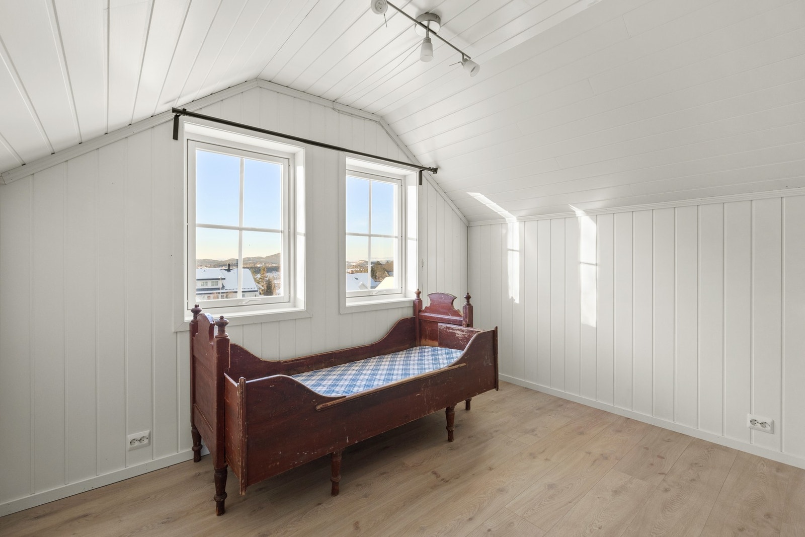 Loftstuen kan f. eks innredes som en avslapningssone eller en ekstra TV-stue! Galleribilde