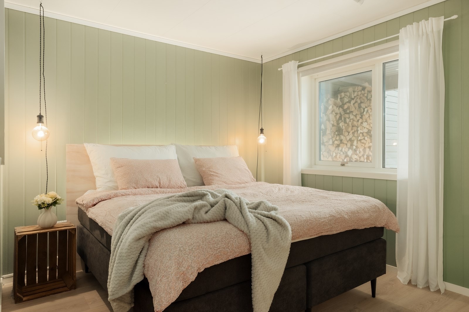 Leiligheten har 2 soverom Galleribilde