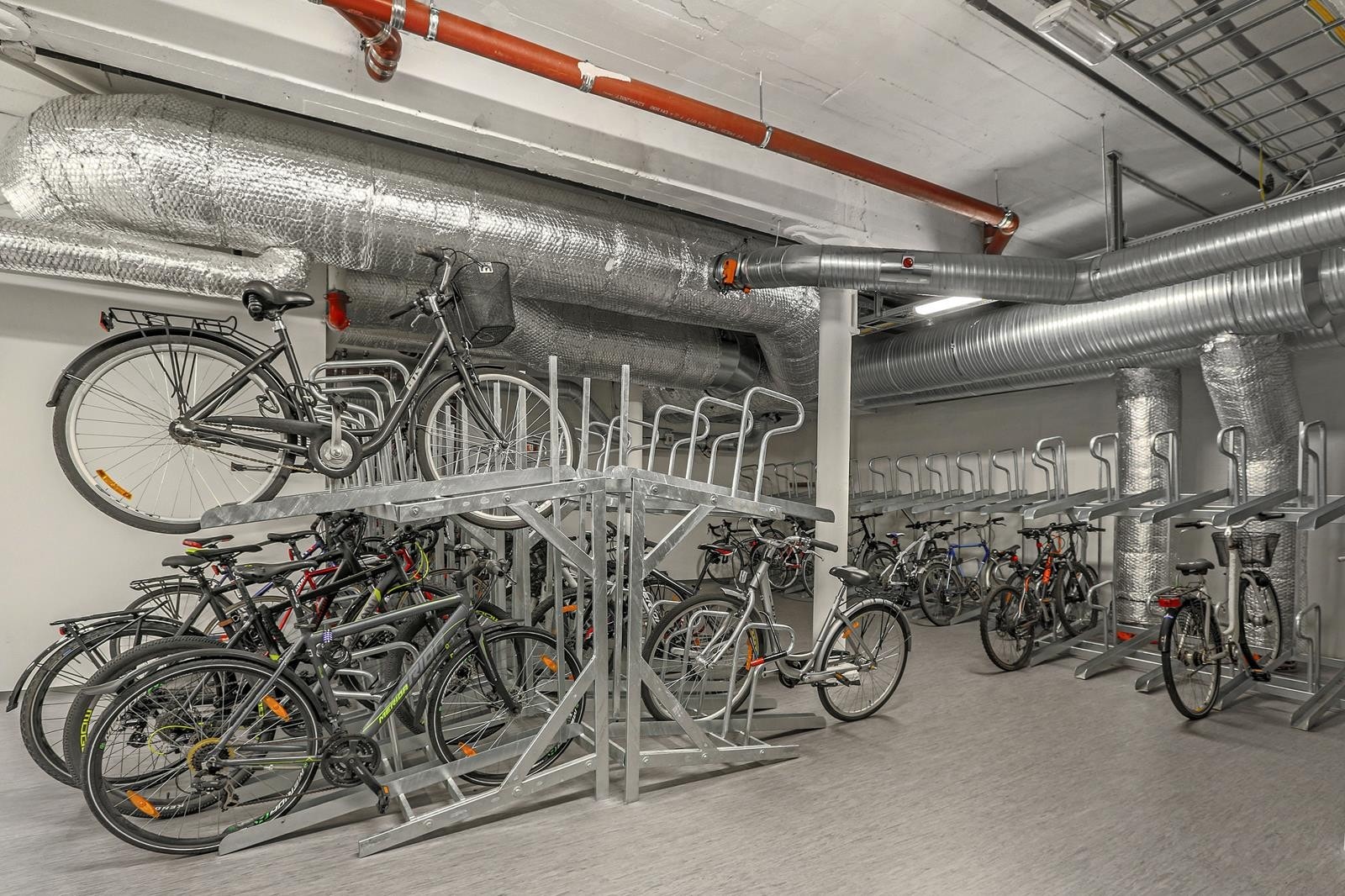 Du har tilgang til innendørs sykkelbod. Galleribilde