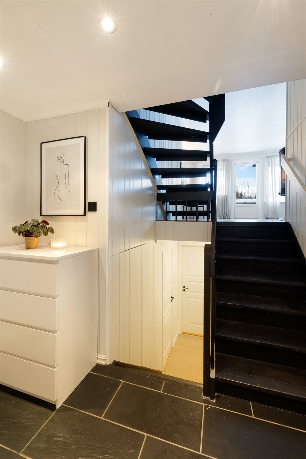 Block Wathne hus med halve etasjer. Galleribilde