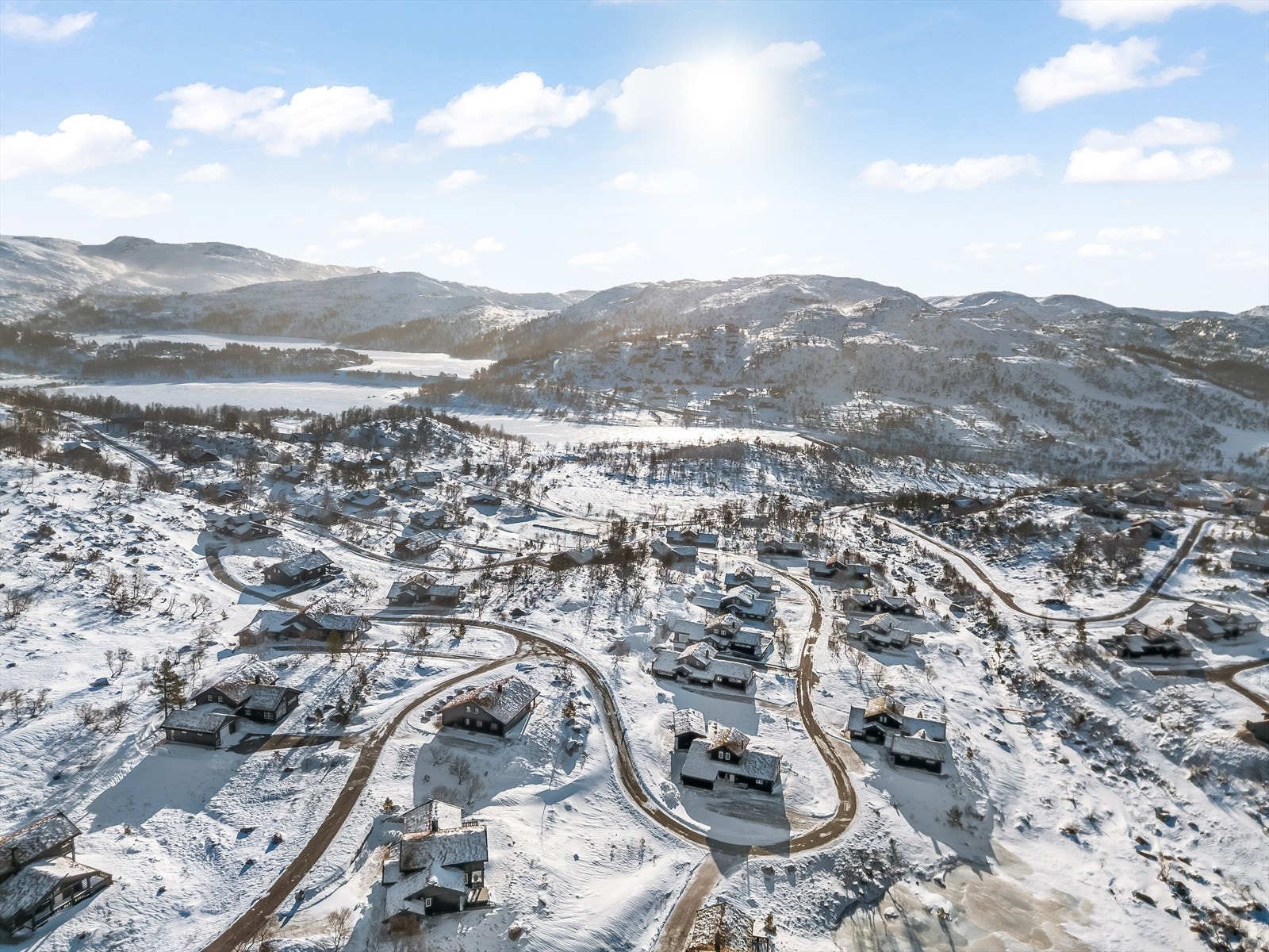 Dronefoto Galleribilde