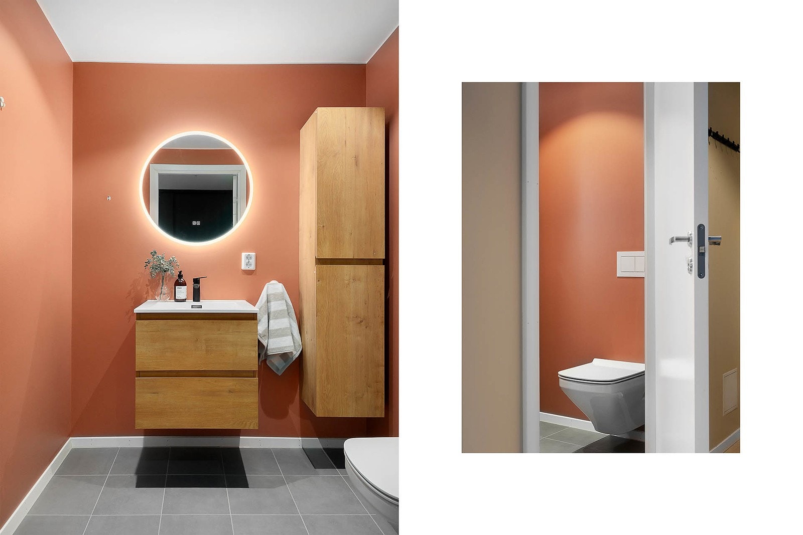 Ekstra toalettrom tilknyttet entréen. Galleribilde