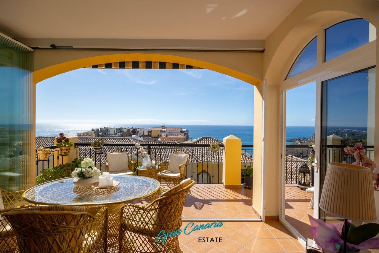 Stor terrasse Galleribilde