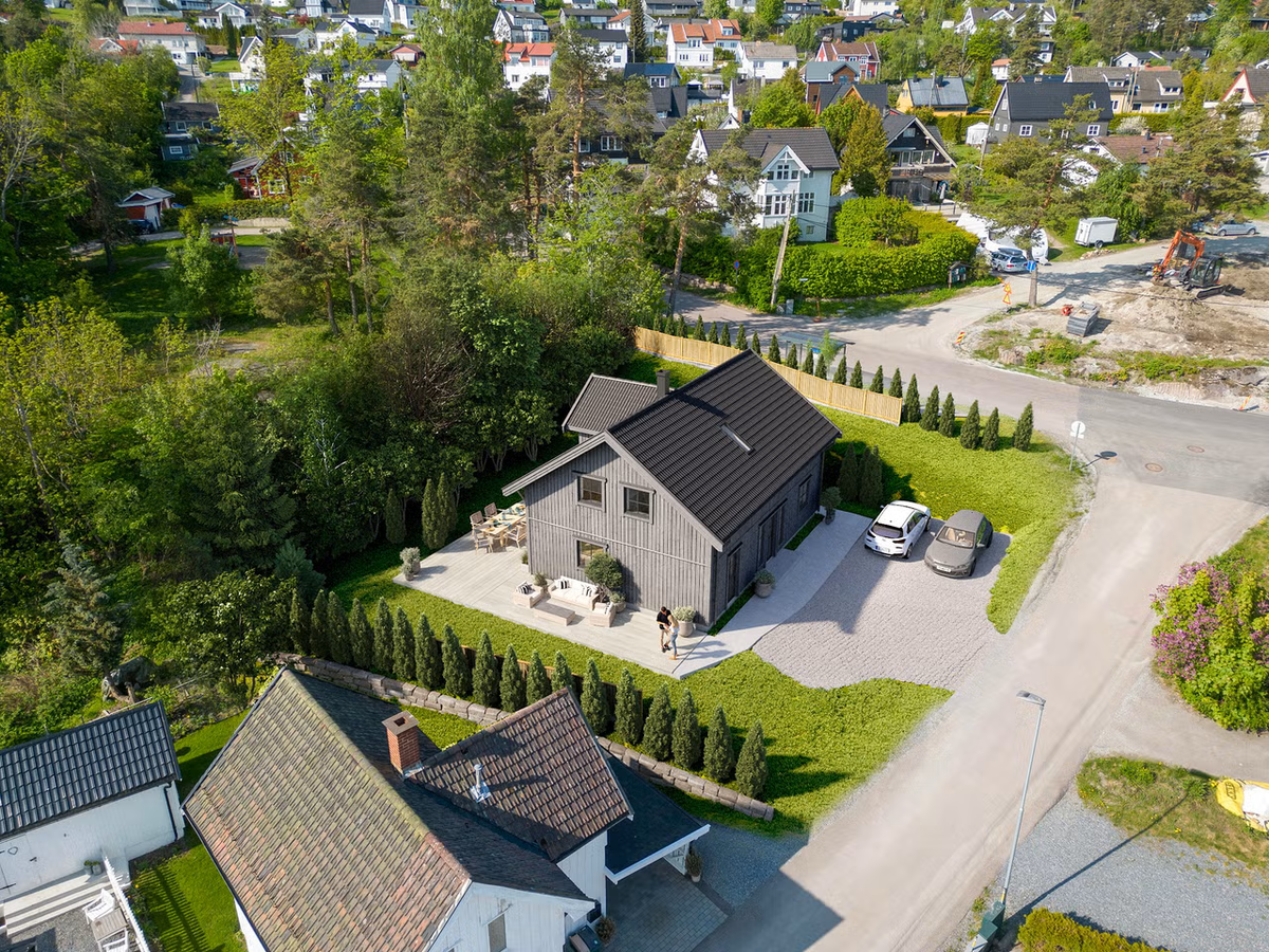 Illustrasjon av huset (det er litt endring i virkeligheten) Galleribilde