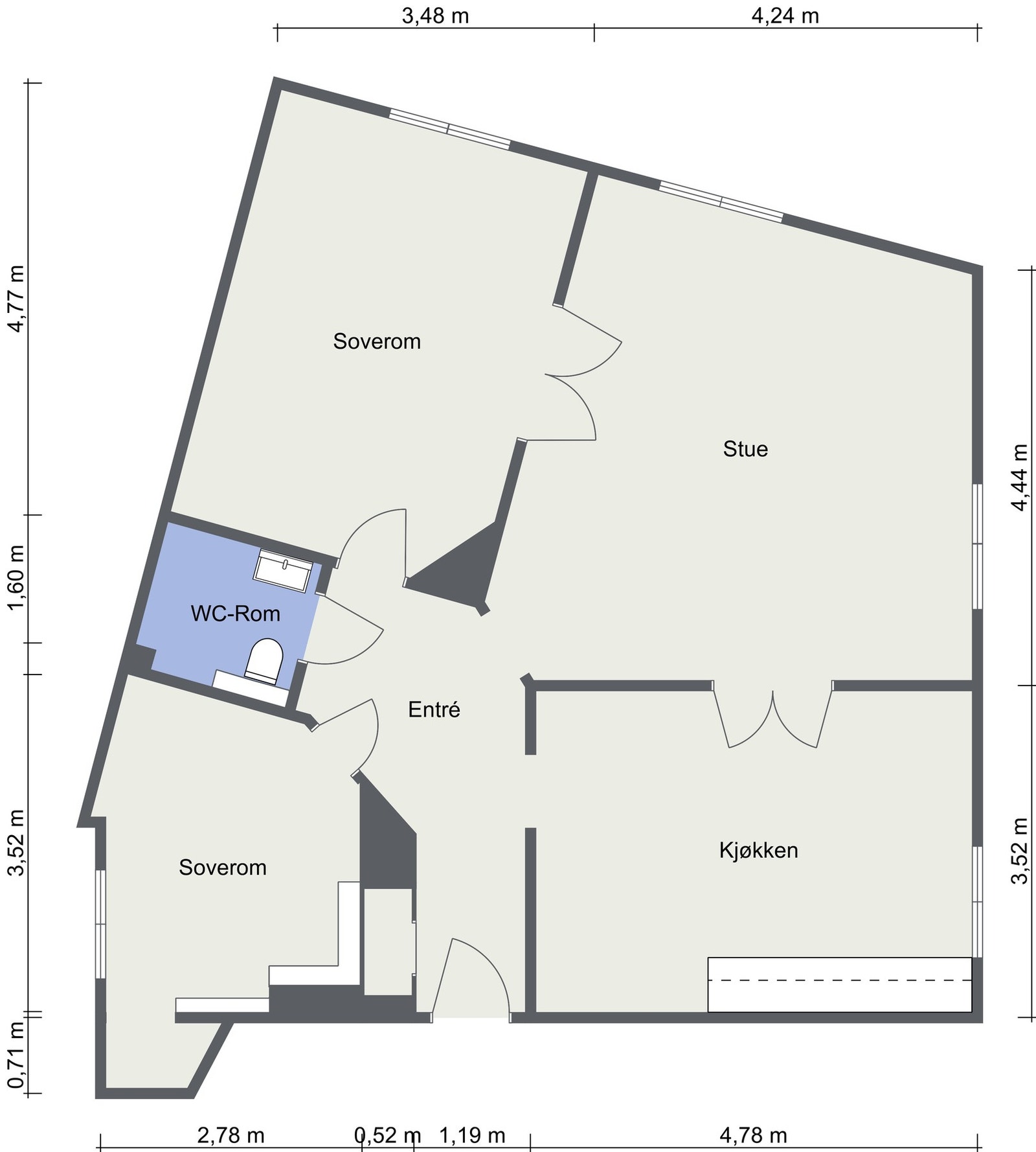 Dagens planløsning. Galleribilde