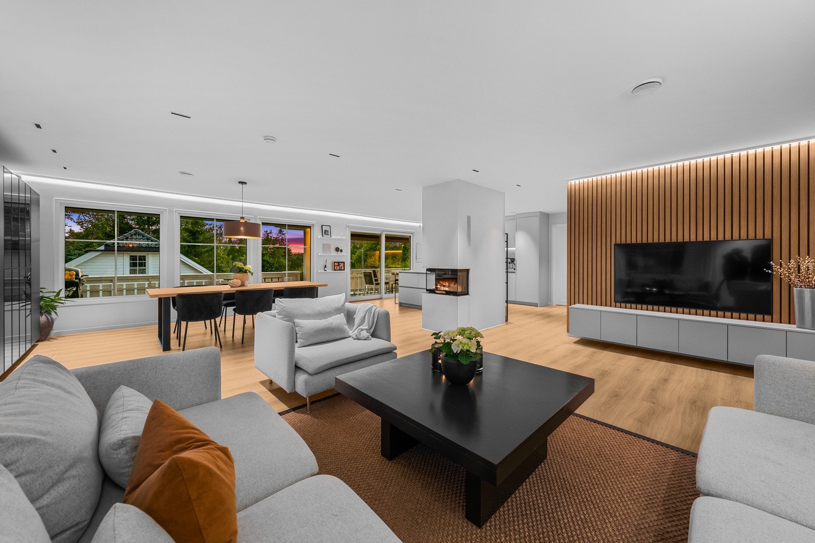 Eiendommen ble vesentlig oppgradert i perioden 2017- 2021. Galleribilde