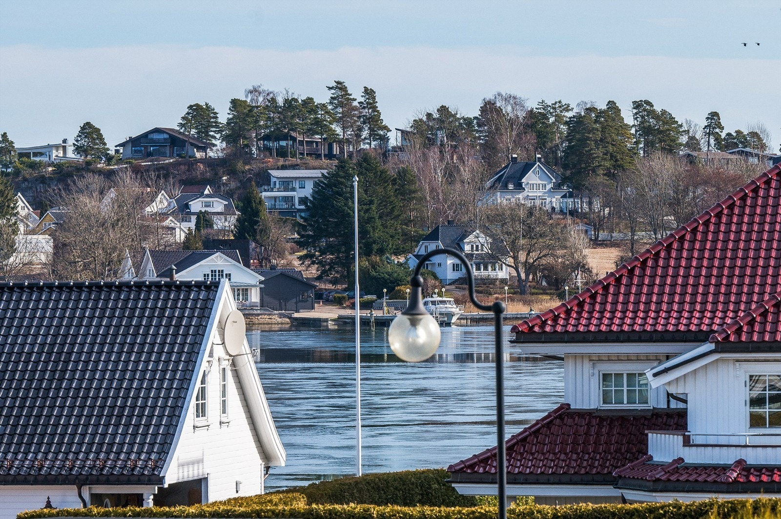 Sjøutsikt fra balkongen. Galleribilde