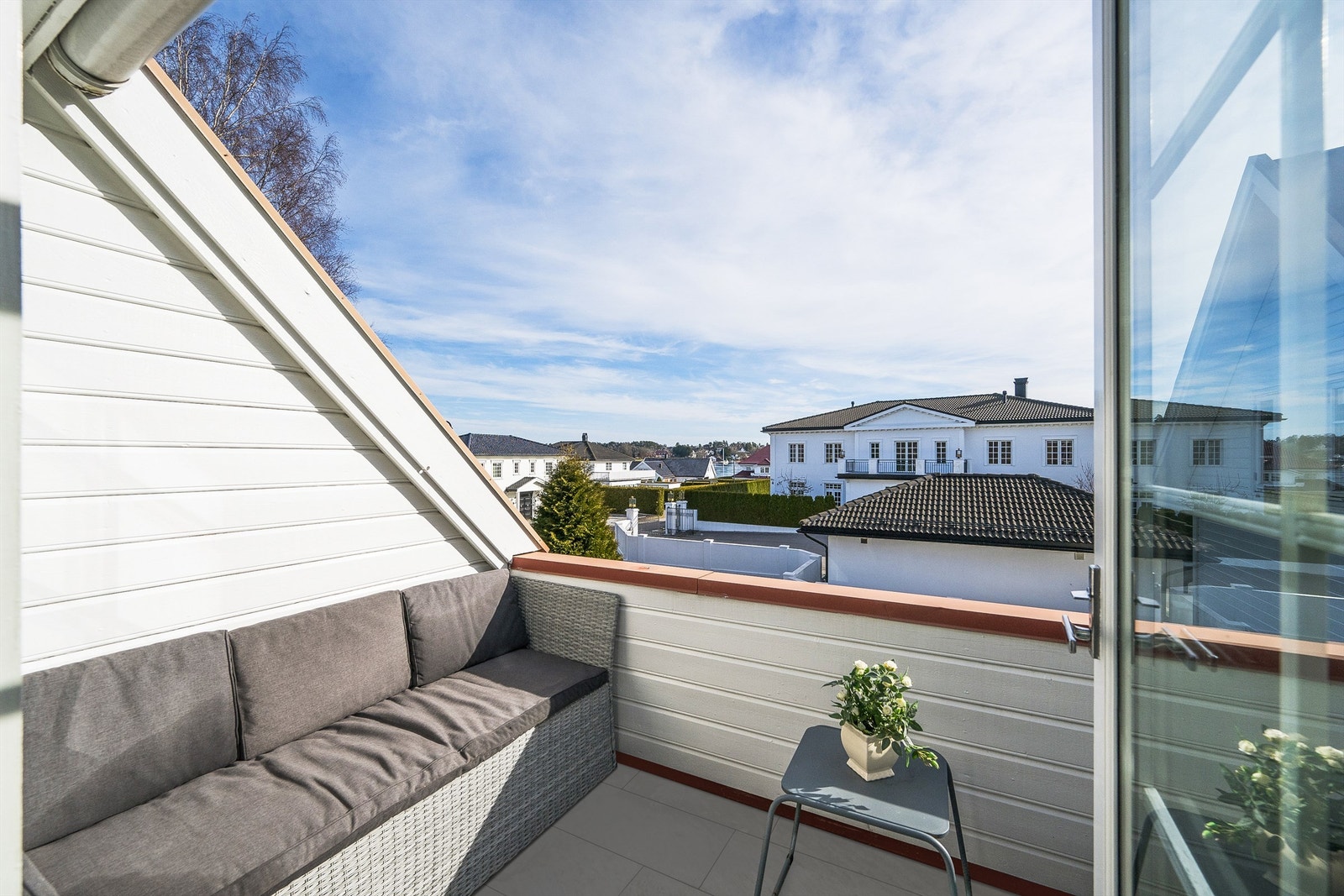 Balkongen tilknyttet stuen. Galleribilde