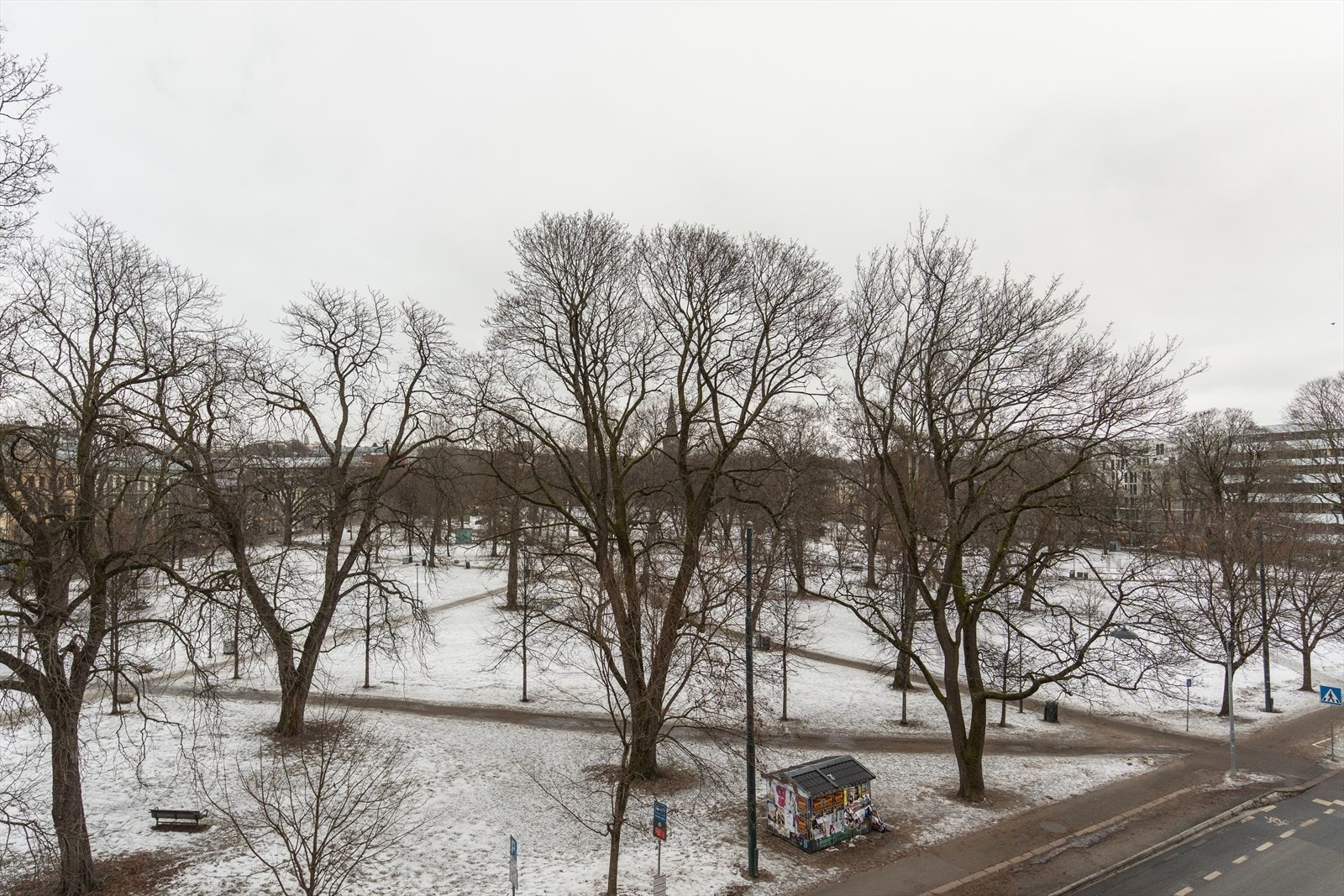 Utsikt over Sofienbergparken Galleribilde