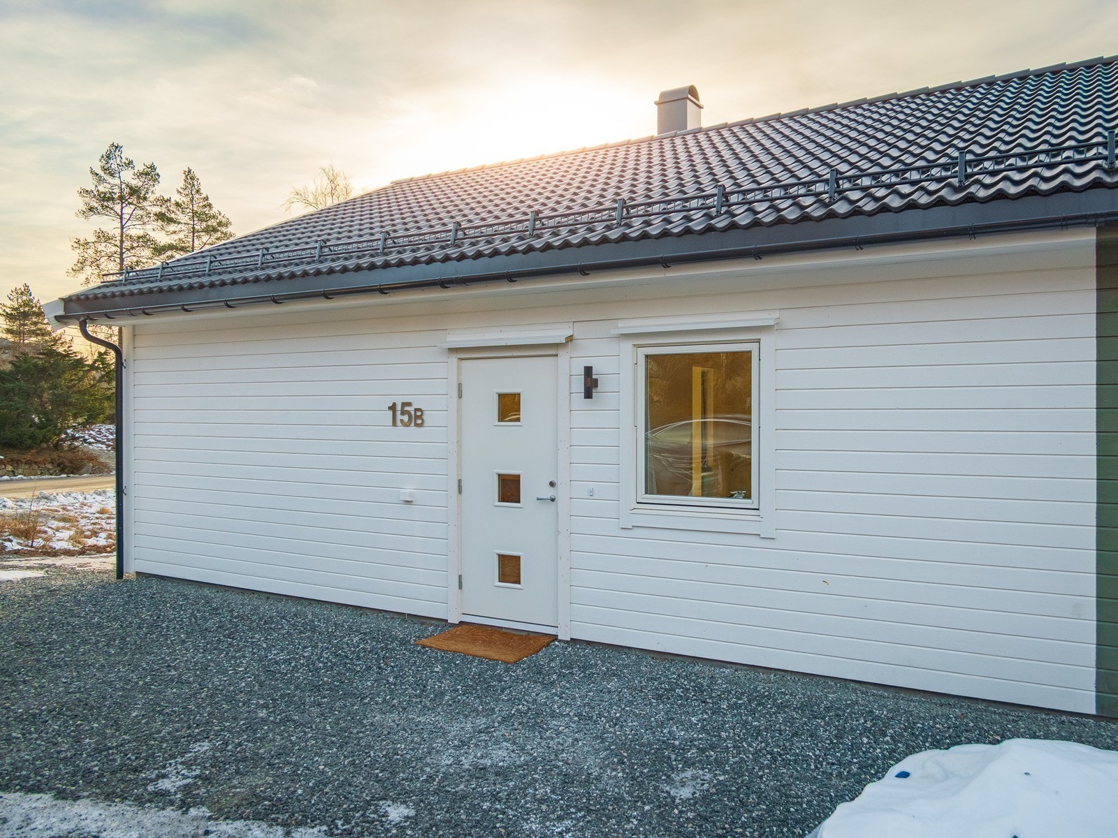 Gruslagt inngangsparti, hvor bare fantasien setter grenser for hva du kan gjøre! Galleribilde