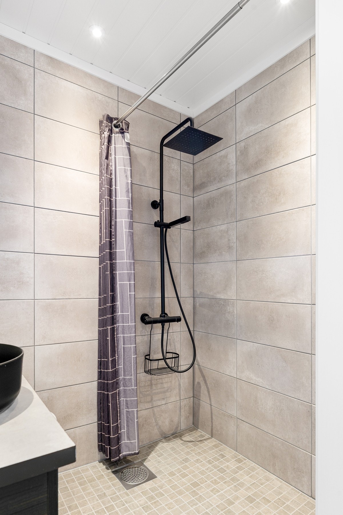 Badet har behagelig gulvvarmer. Galleribilde