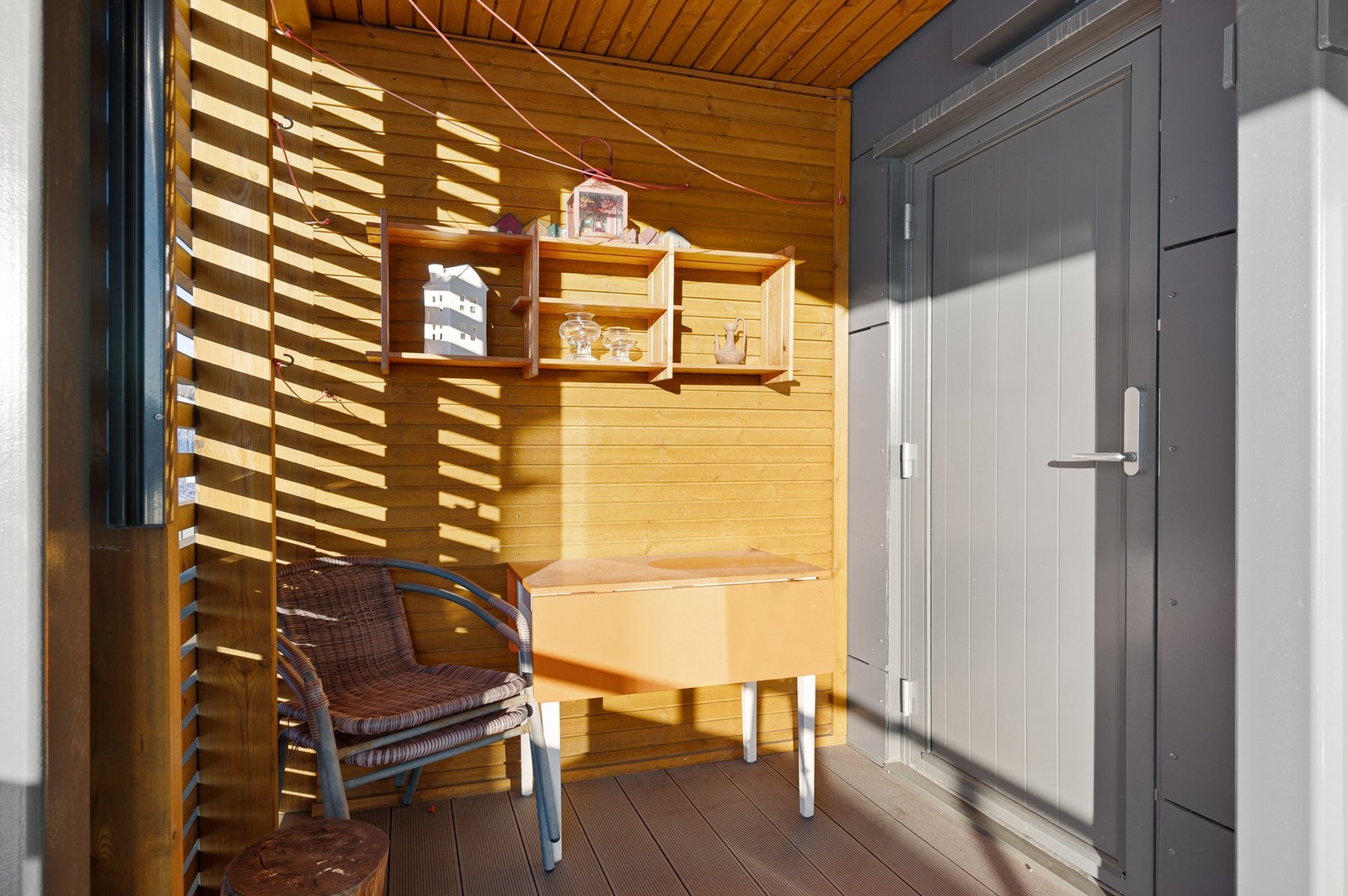 Bod på ca 2 m² fra balkong. Galleribilde