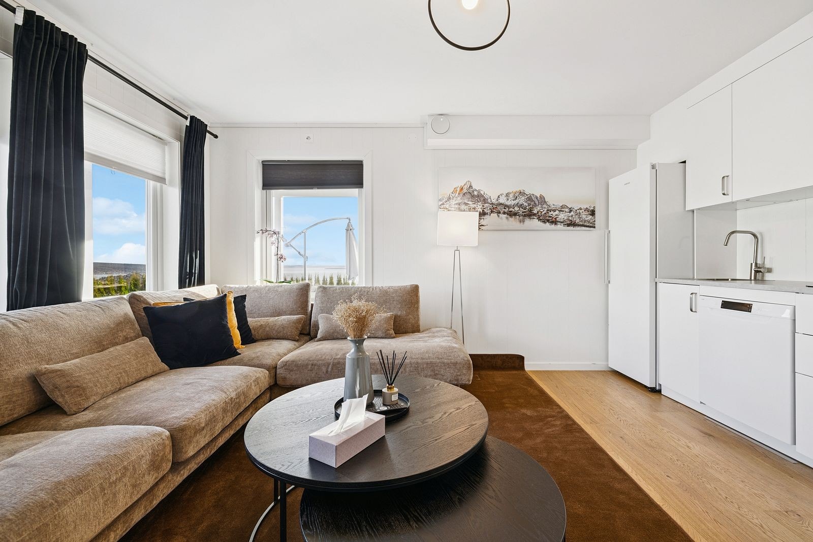 Stue og kjøkken Galleribilde