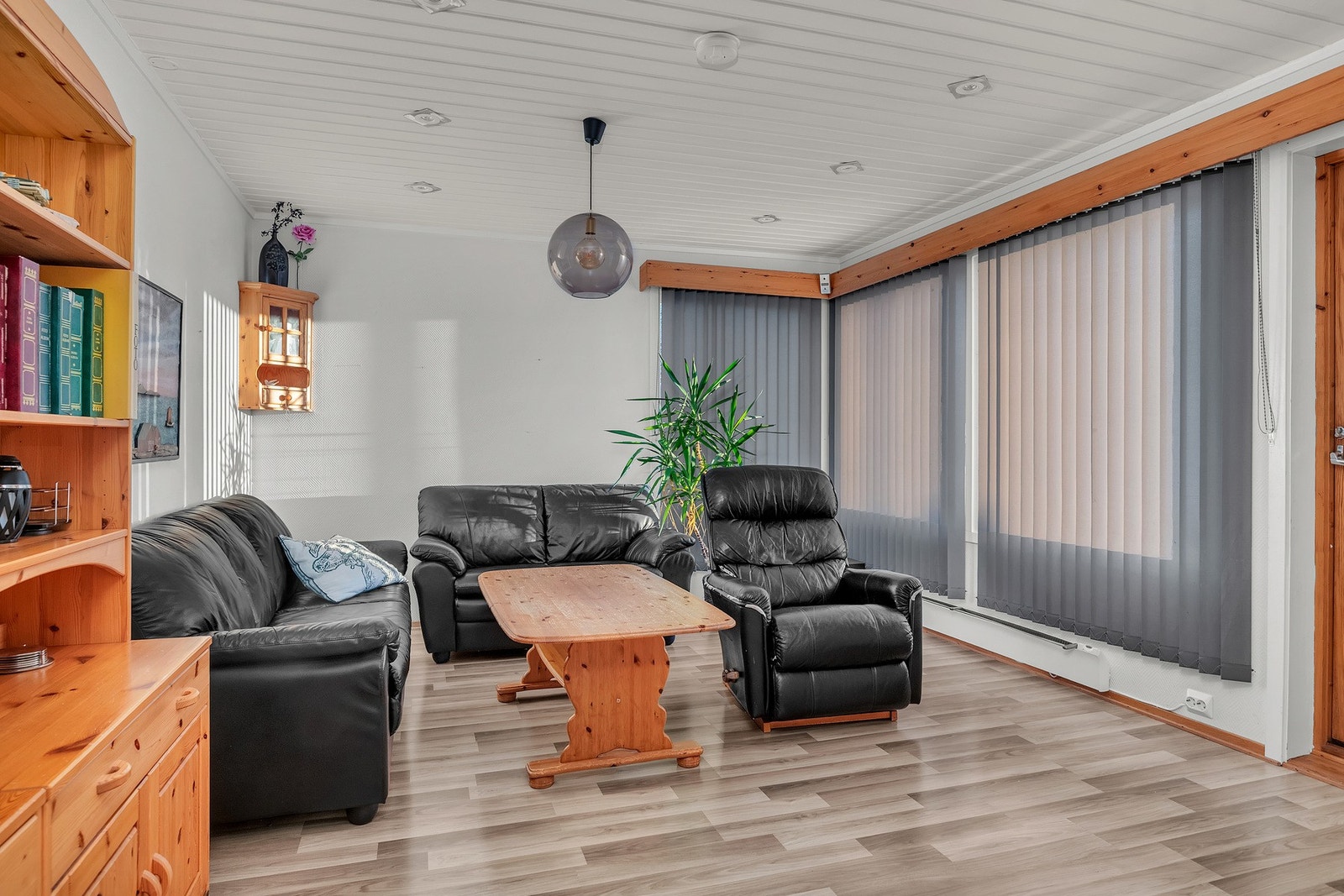 Avdelt tv-stue i tilbygg Galleribilde