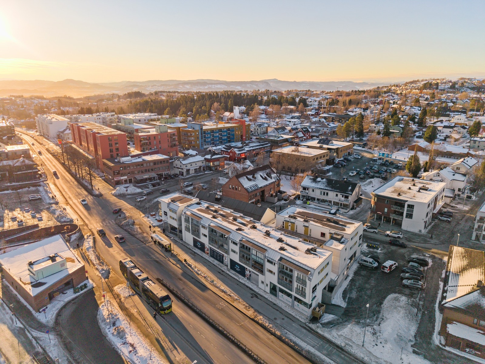 Oversiktsbilde av nærområde. Galleribilde