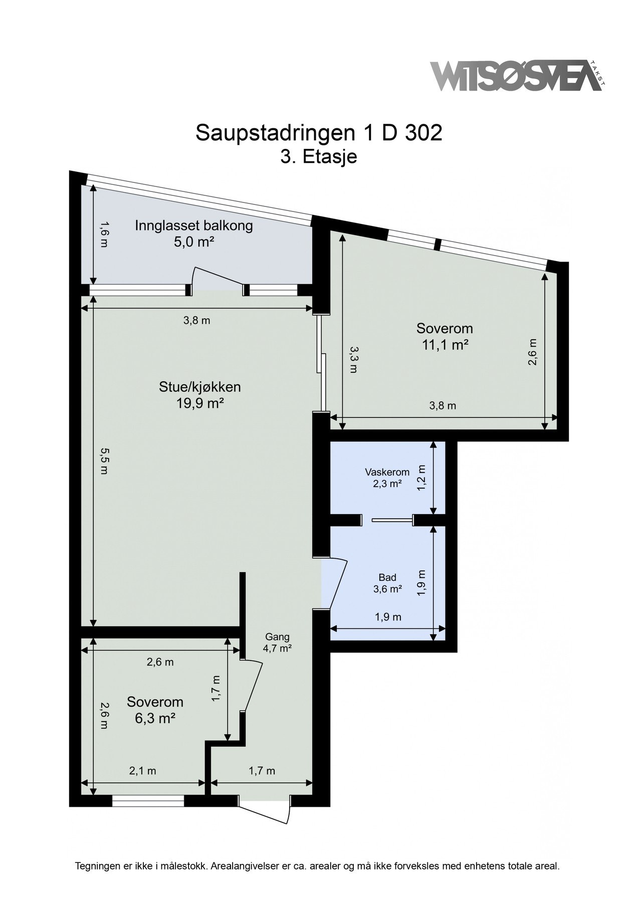 Plantegning - medfølger bod i kjeller Galleribilde