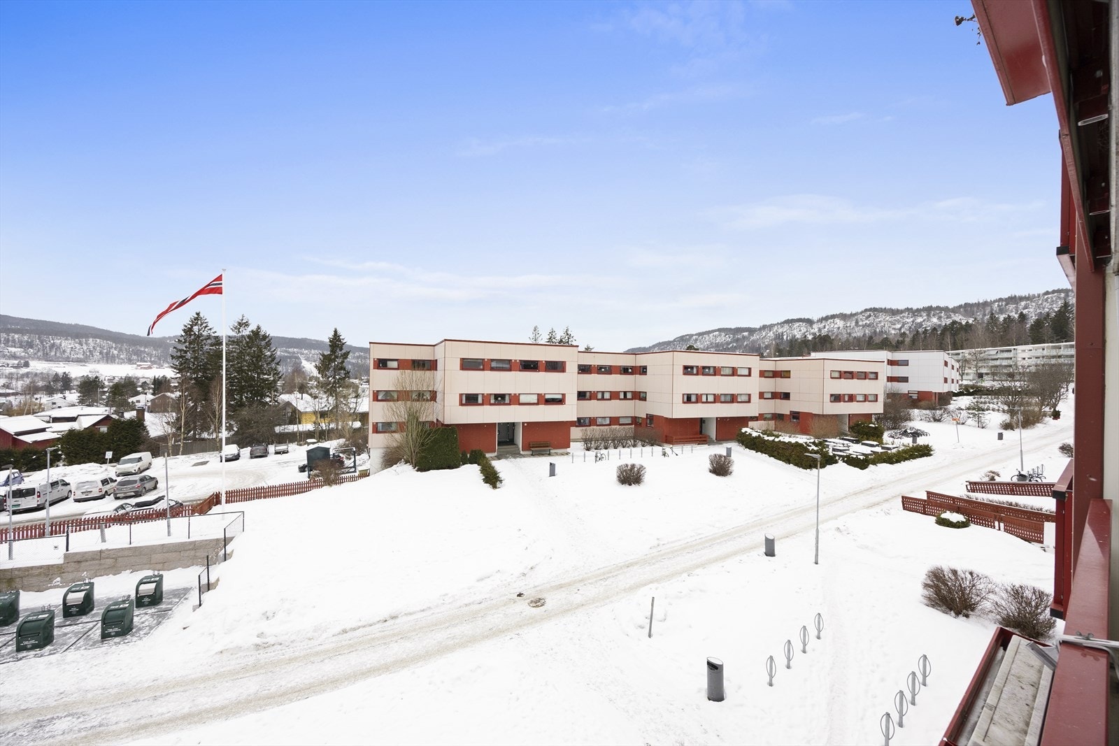 Leiligheten befinner seg i naturskjønne områder, kun 4 minutter unna Rykkin Senter. Galleribilde