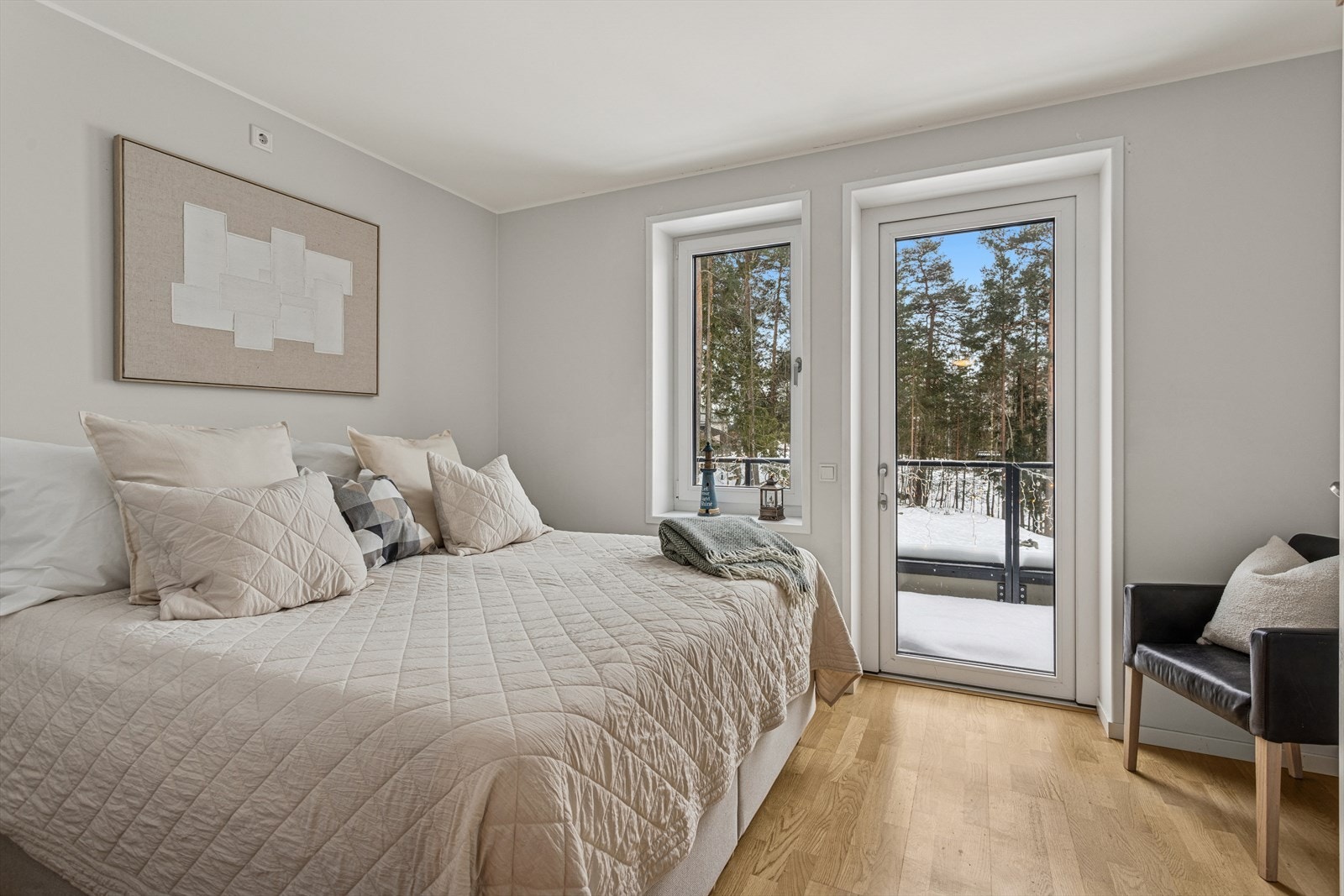 Soverommet har ingen direkte innsyn. Galleribilde