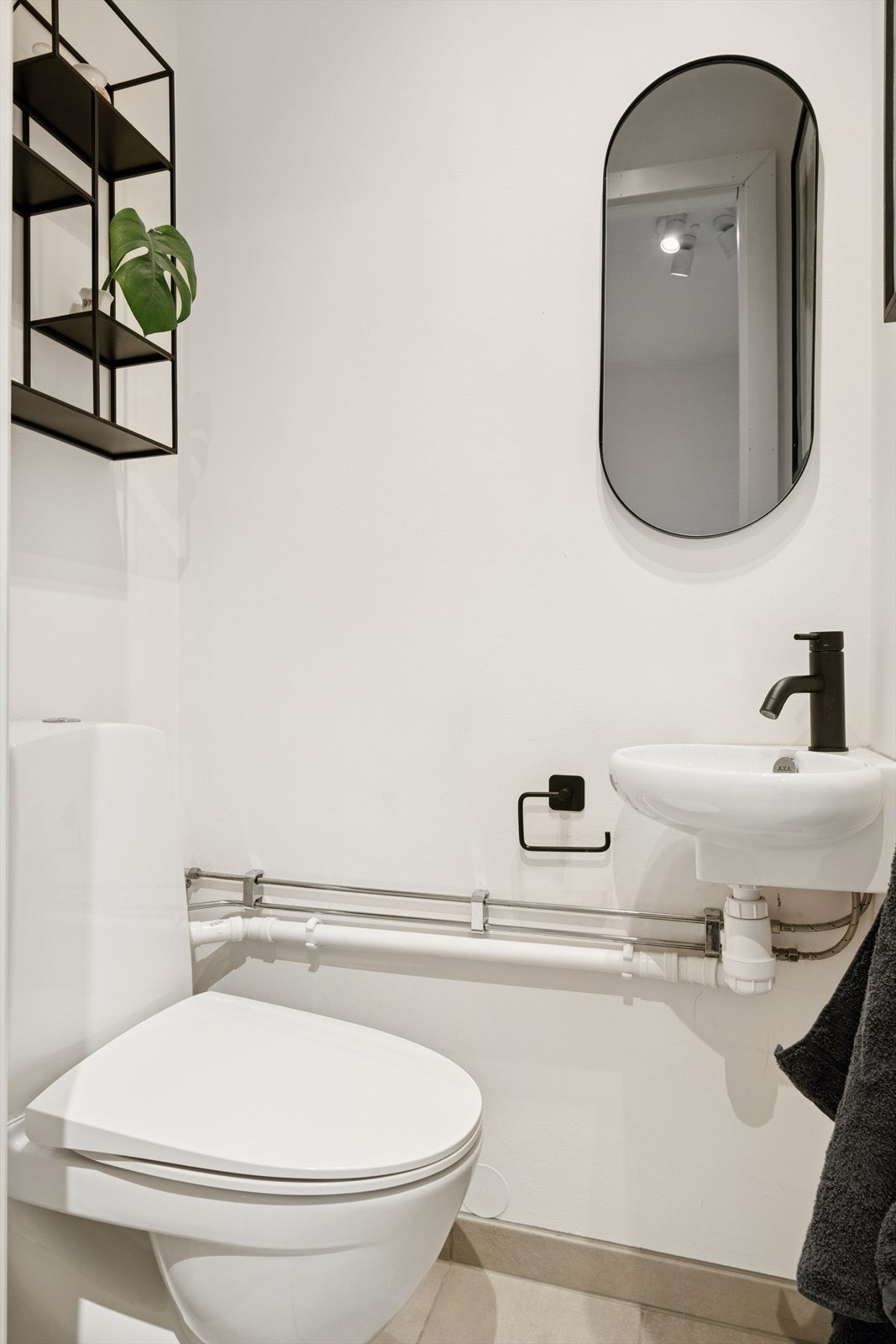 Adskilt WC-rom. Galleribilde