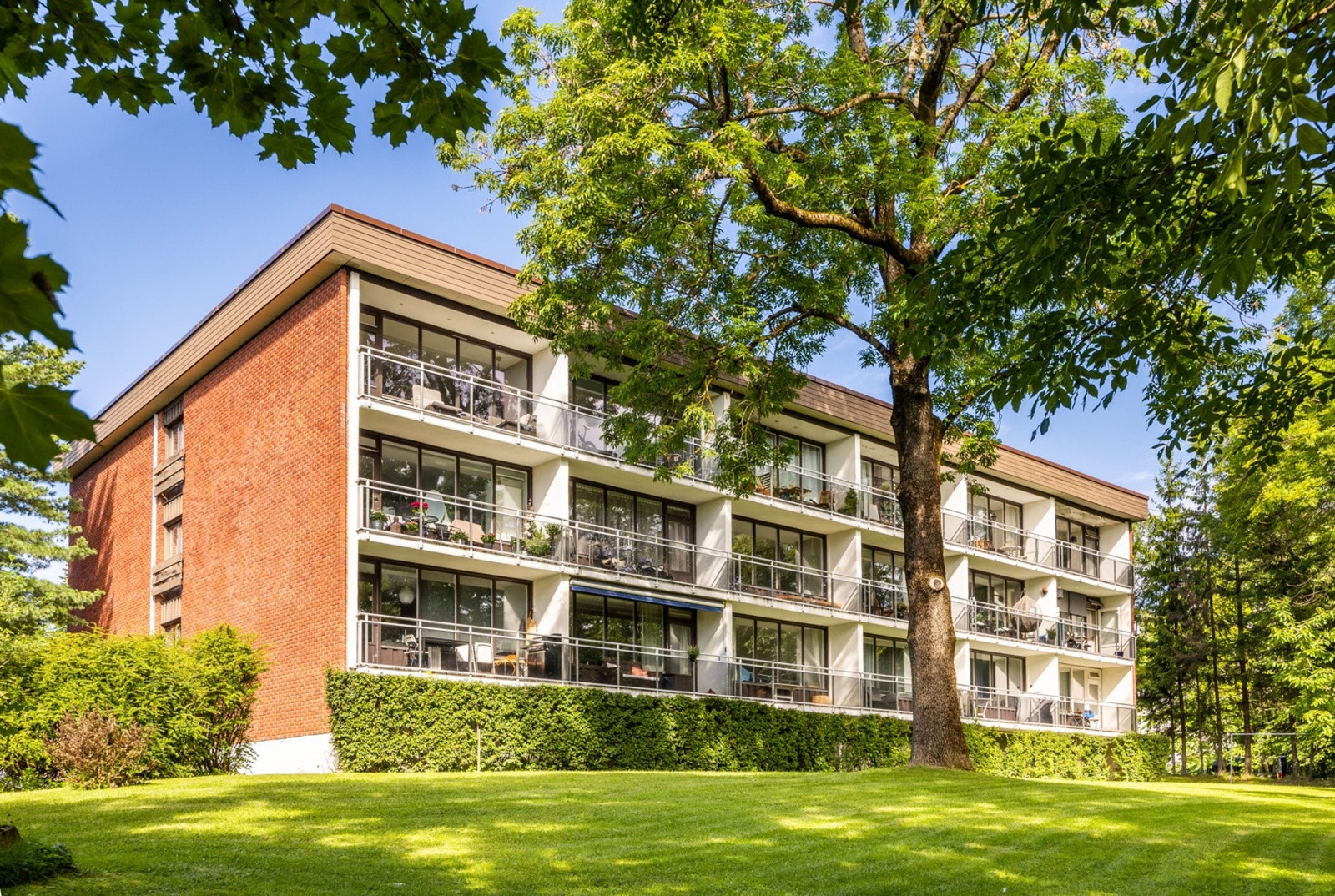 Vinderen ligger en kort buss- eller T-banetur fra Majorstuen og kan by på det meste av servicetilbud. Galleribilde