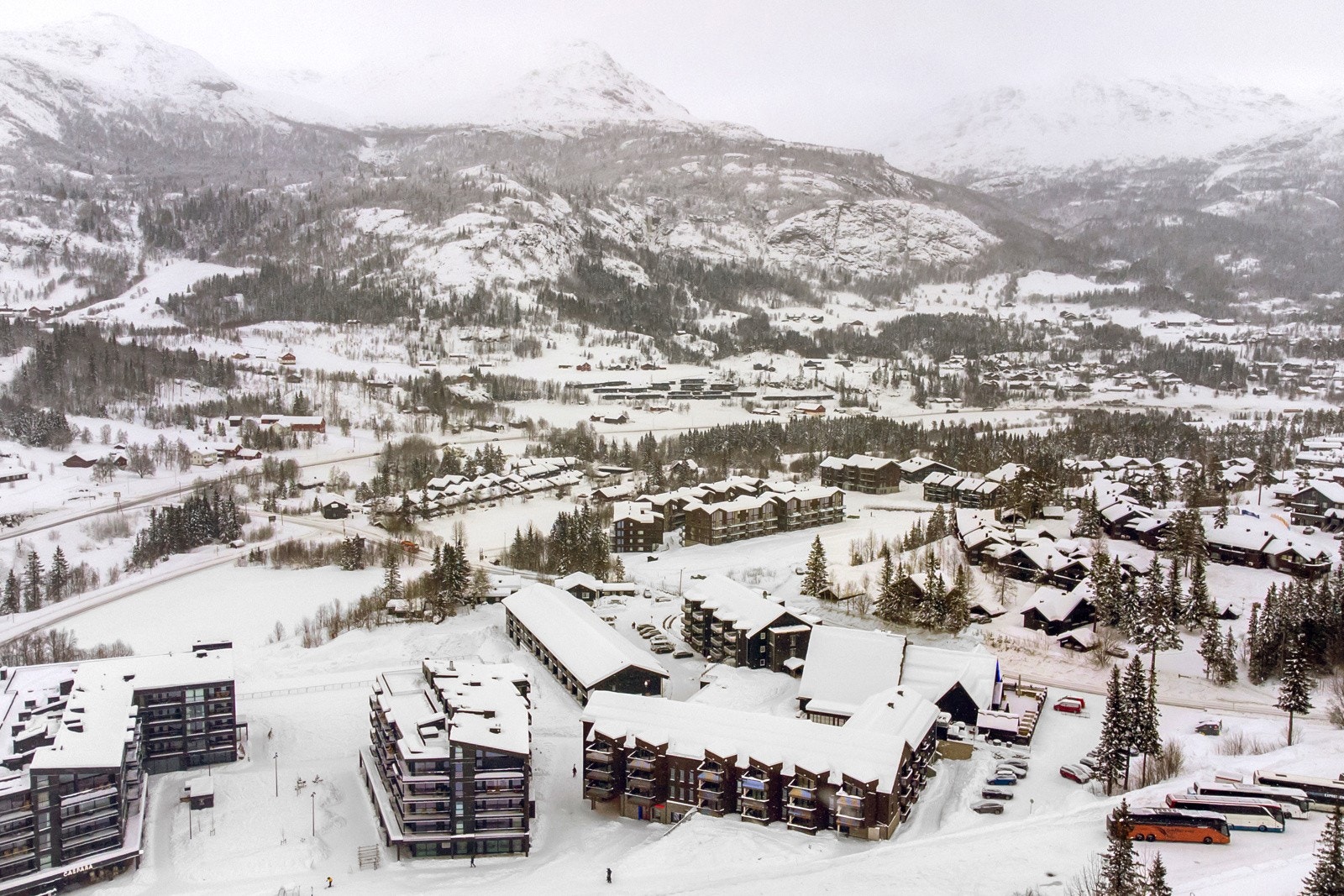 Dronefoto Galleribilde