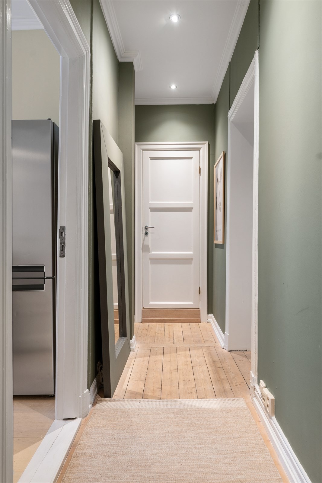 Det er montert dørcalling ved inngangsdør. Galleribilde