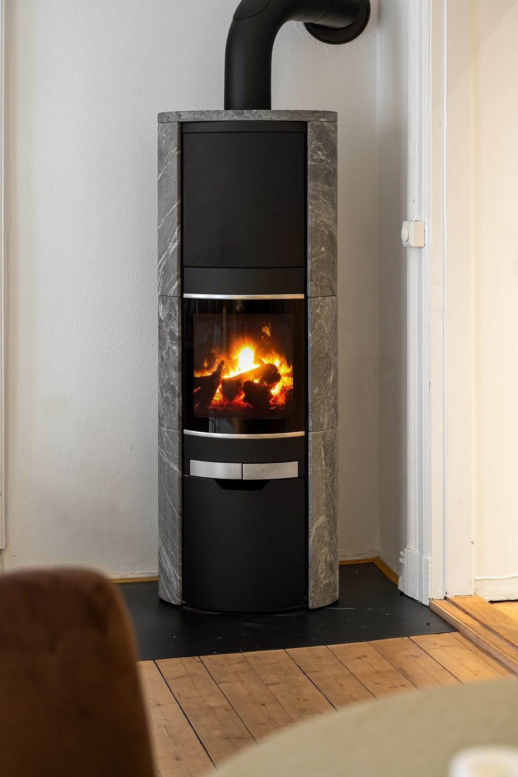 Herlig peis som varmer godt på kalde vinterdager! Galleribilde