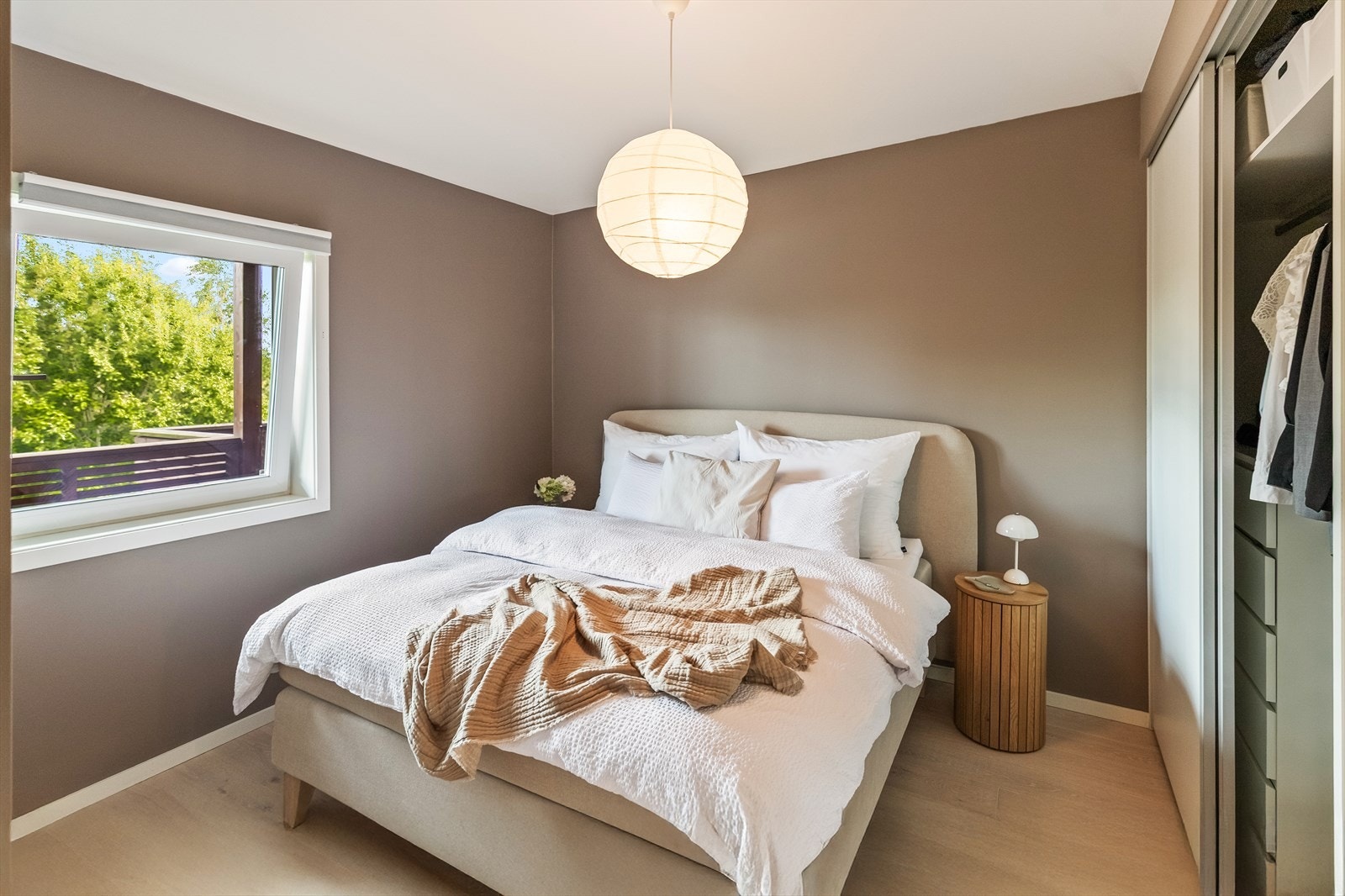 Leiligheten har to gode soverom. Galleribilde