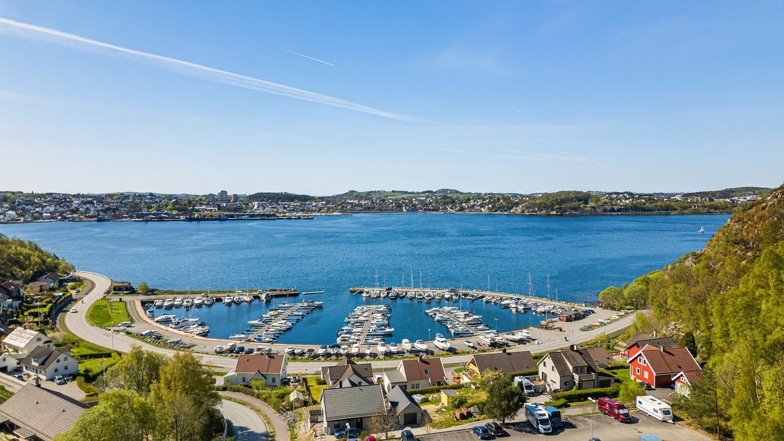 Fantastisk utsikt over fjorden! Galleribilde