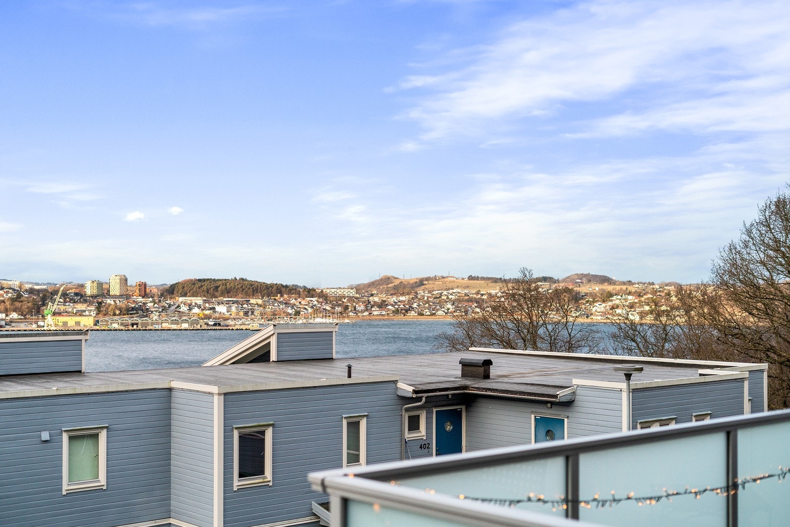 Gode solforhold og nydelig sjøutsikt til Gandsfjorden. Galleribilde