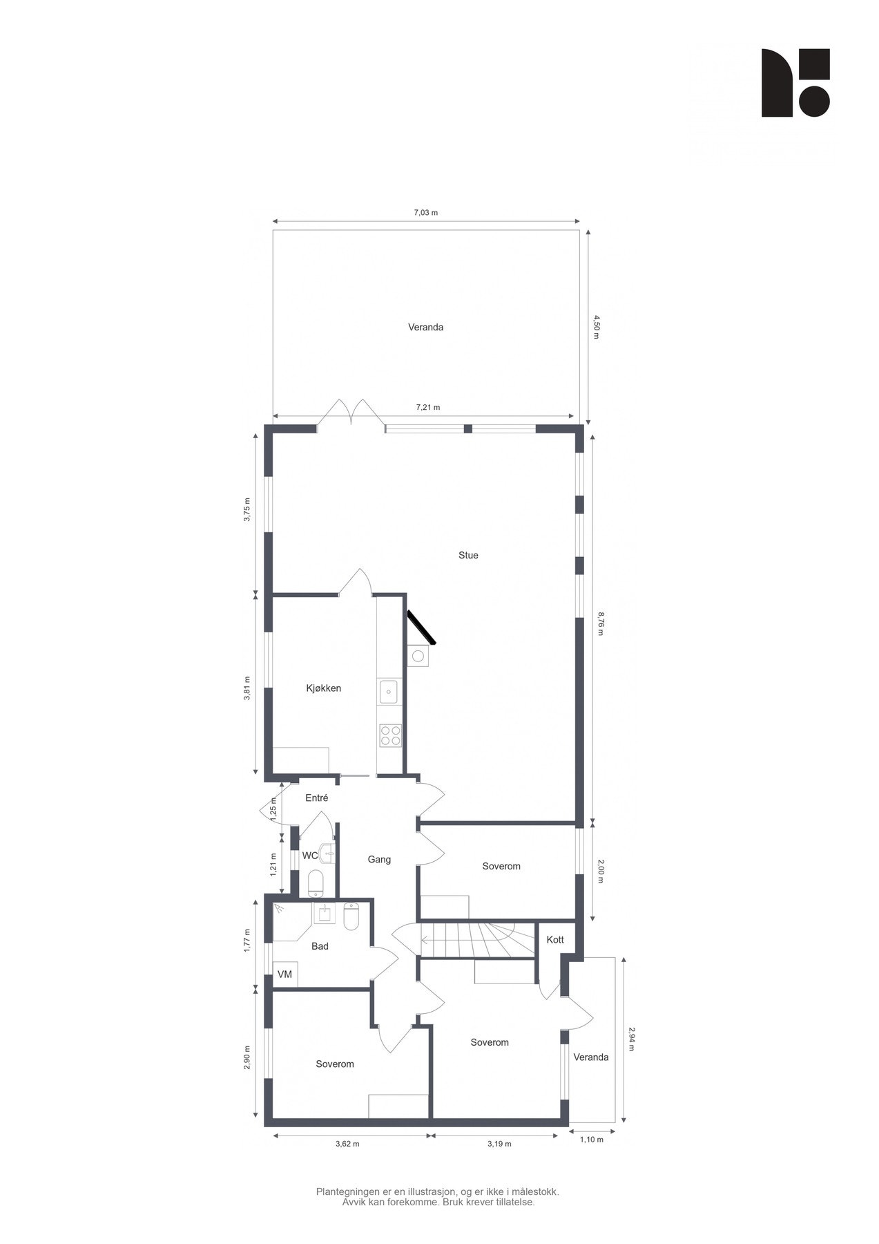 Plantegning Hovedetg Galleribilde