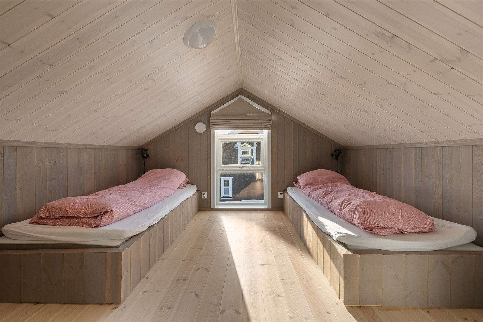 Selger har benyttet rommene med sengeplass. Galleribilde