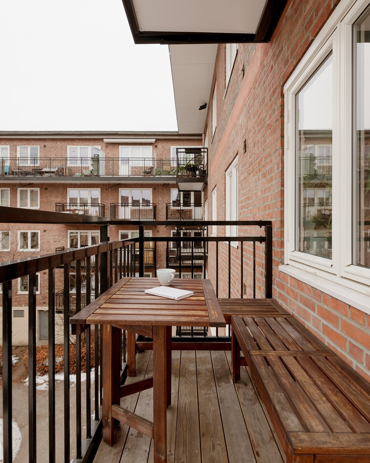 Med overbygg får du en balkong som kan nytes i nesten all slags vær. Galleribilde