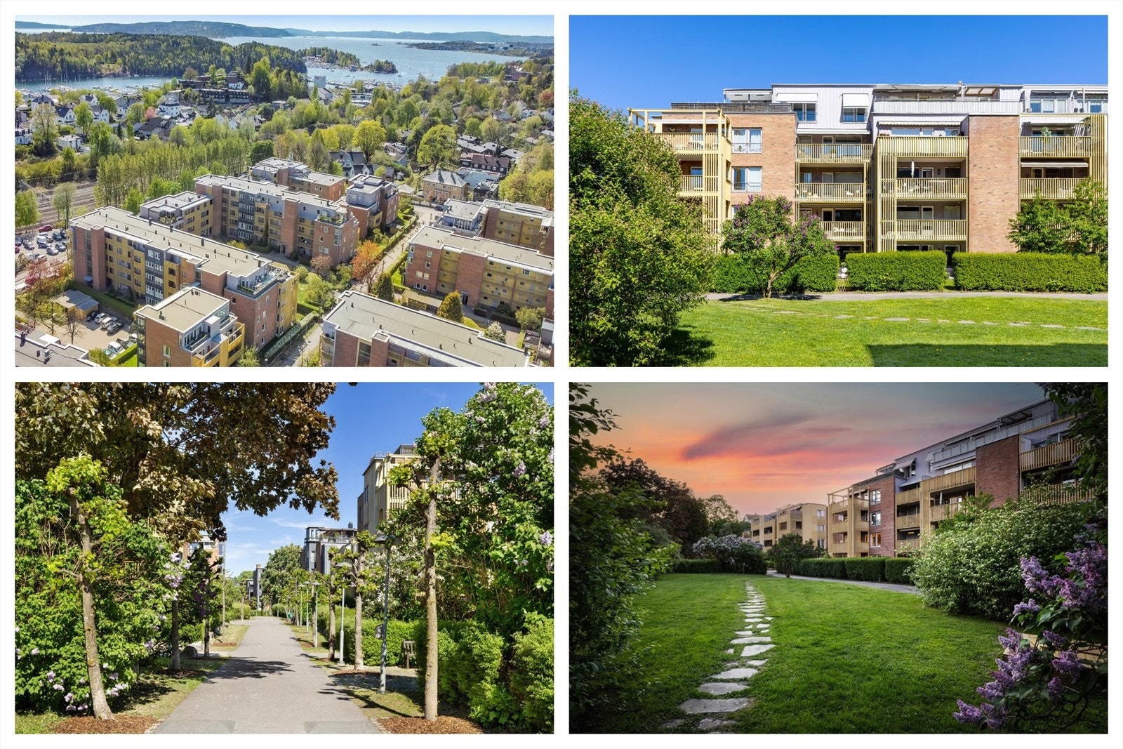 Veldrevet og svært attraktivt sameie med nydelige, grønne fellesarealer Galleribilde